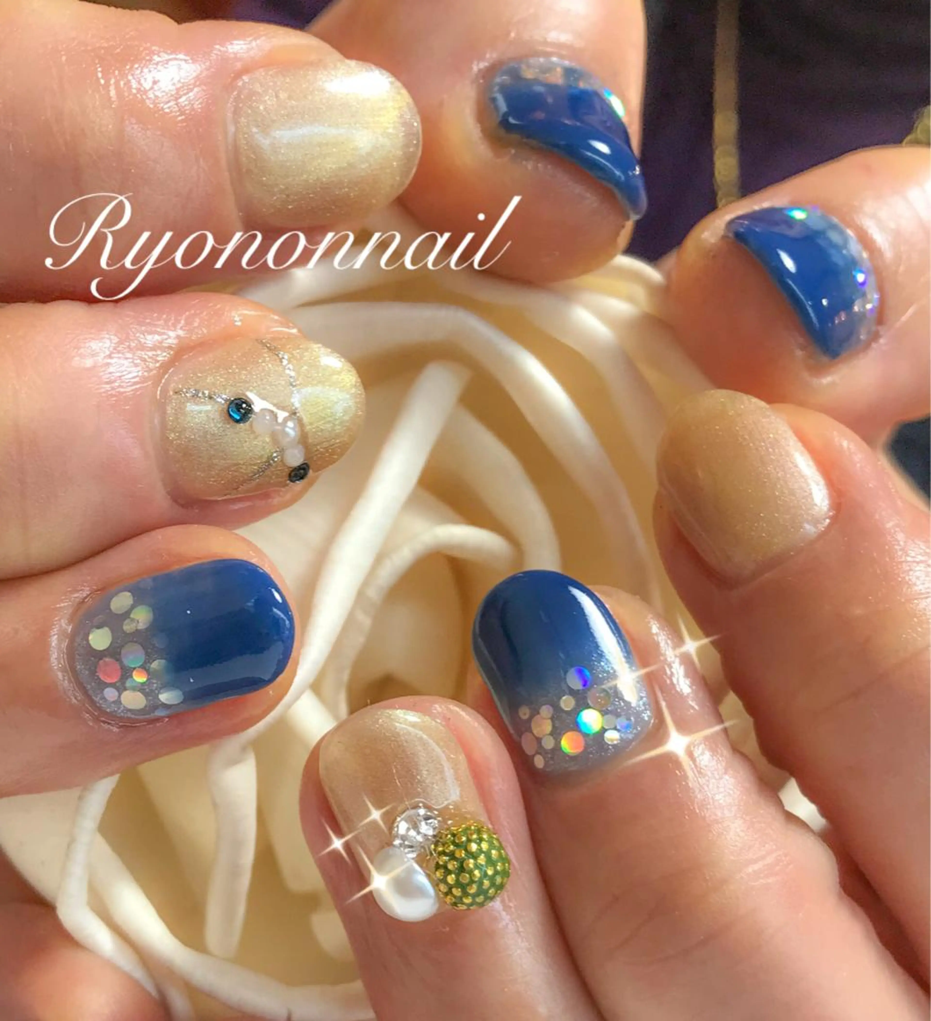 ネイル Ryononnail(リョノンネイル)所属・Ryononnail 上谷典子のネイルデザイン