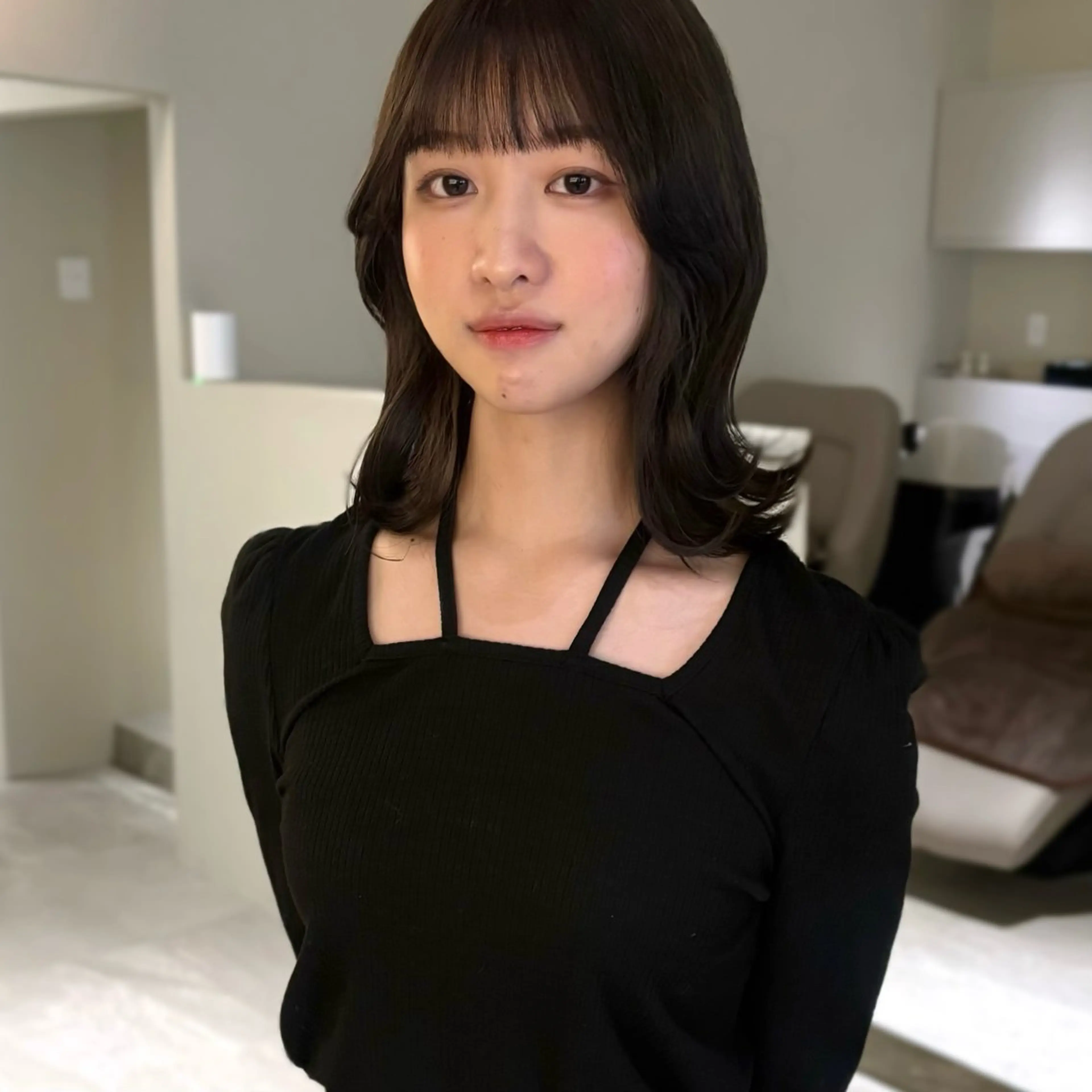 ミディアム カラー hana/艶髪 /透明感カラー🪞のヘアスタイル