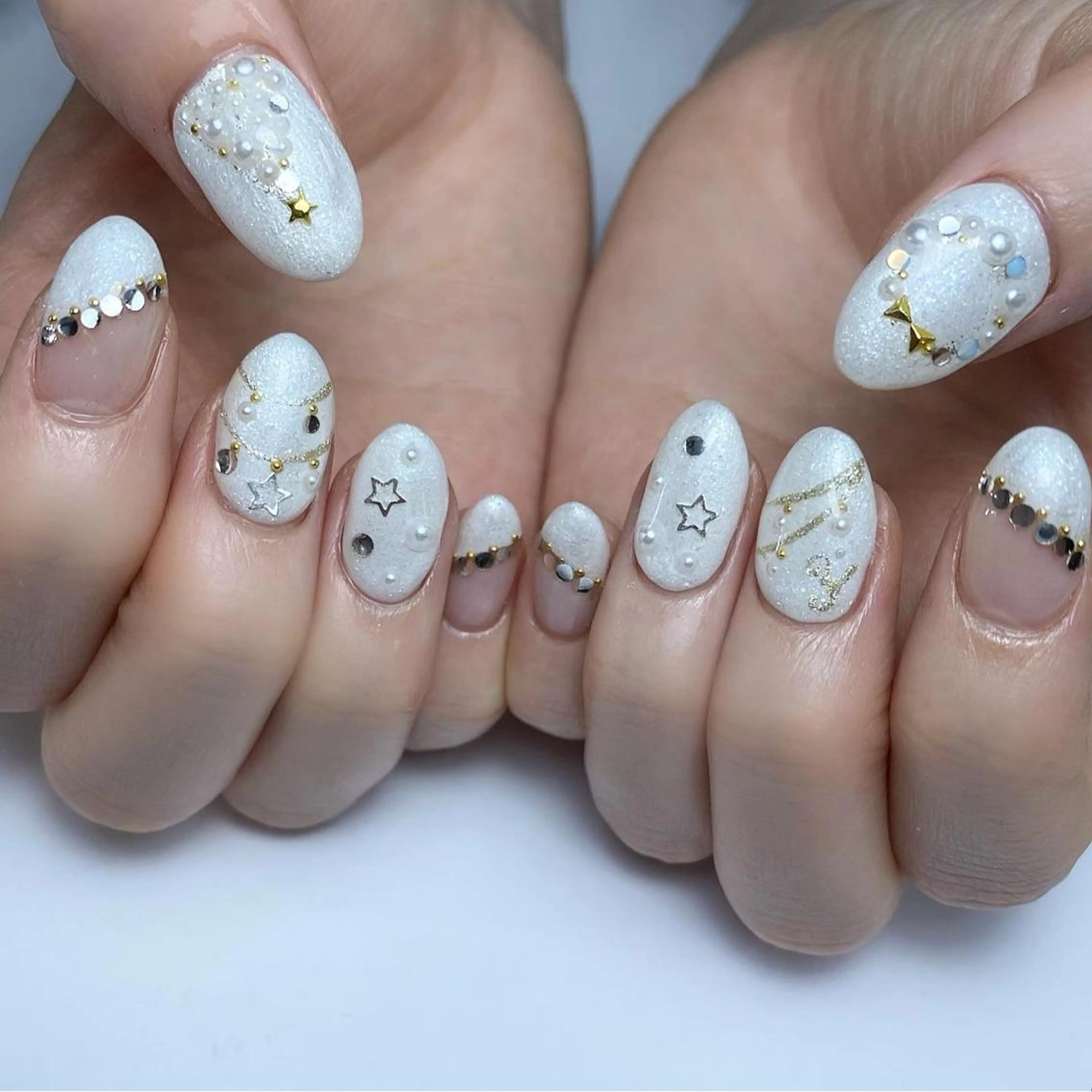 ネイル 冬ネイル クリスマス Nail ameria megu所属・ameria meguのネイルデザイン