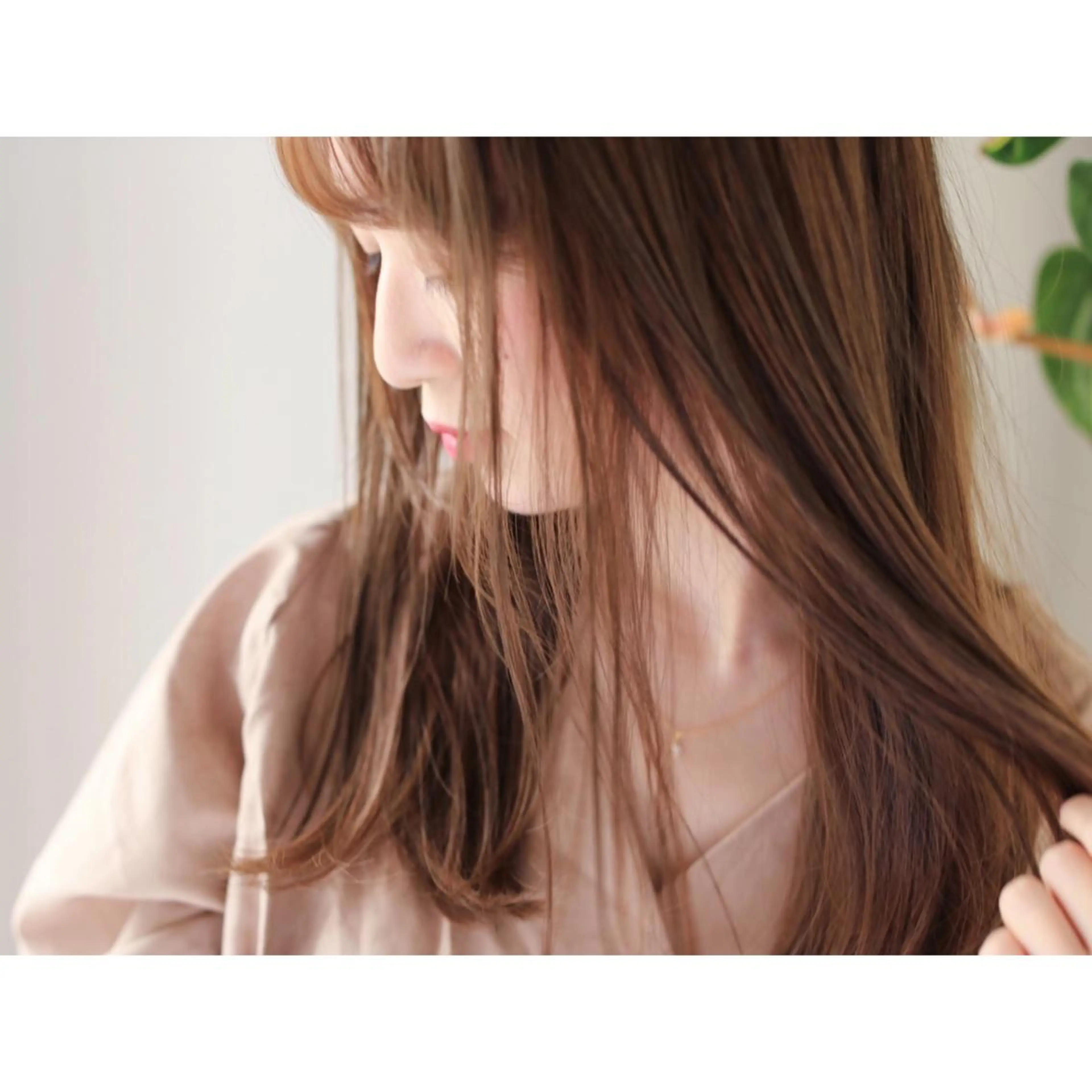 セミロング 髪質改善 ツヤ髪 ／髪質改善 松岡将太郎のヘアスタイル