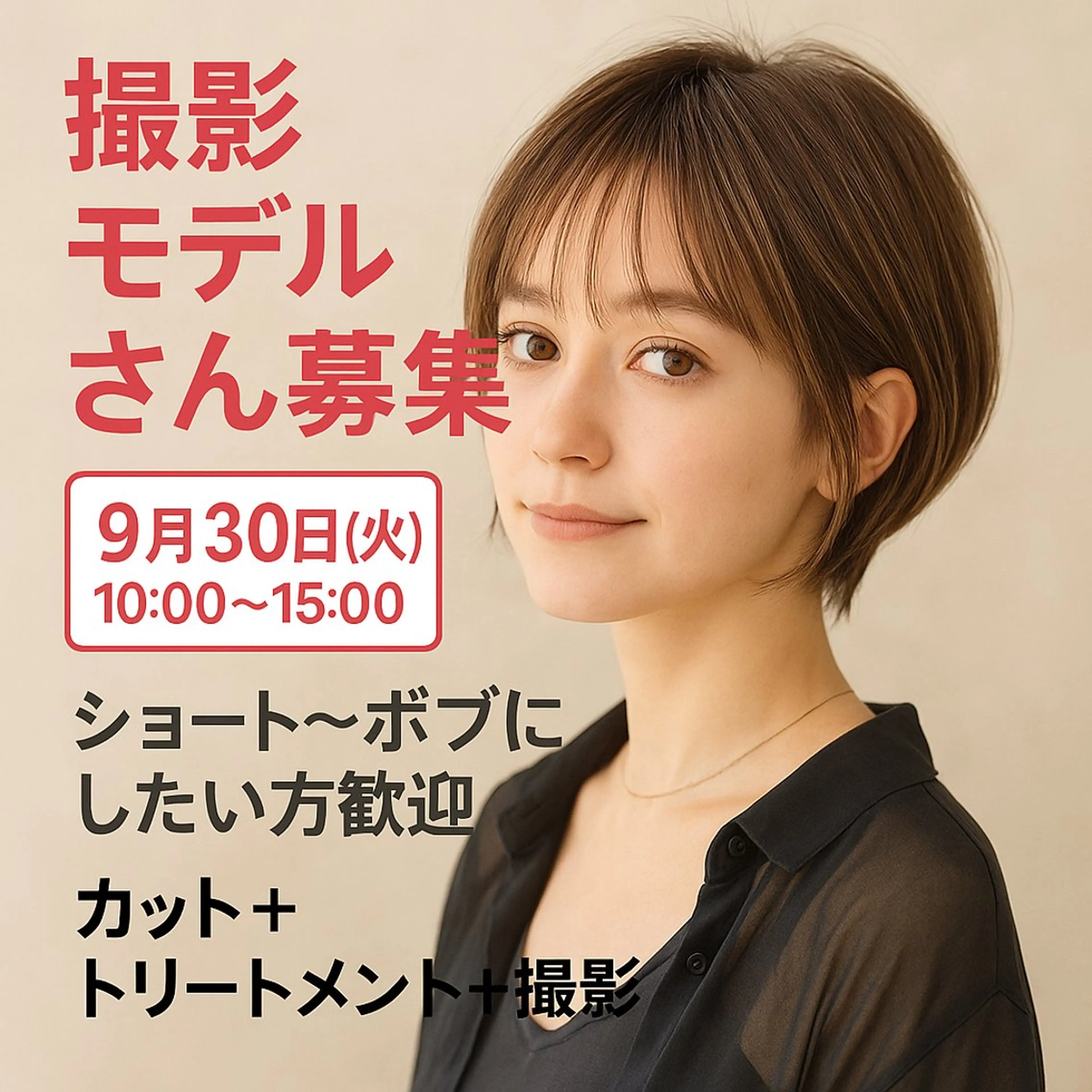 ショート granew所属・佐藤 豪のヘアスタイル