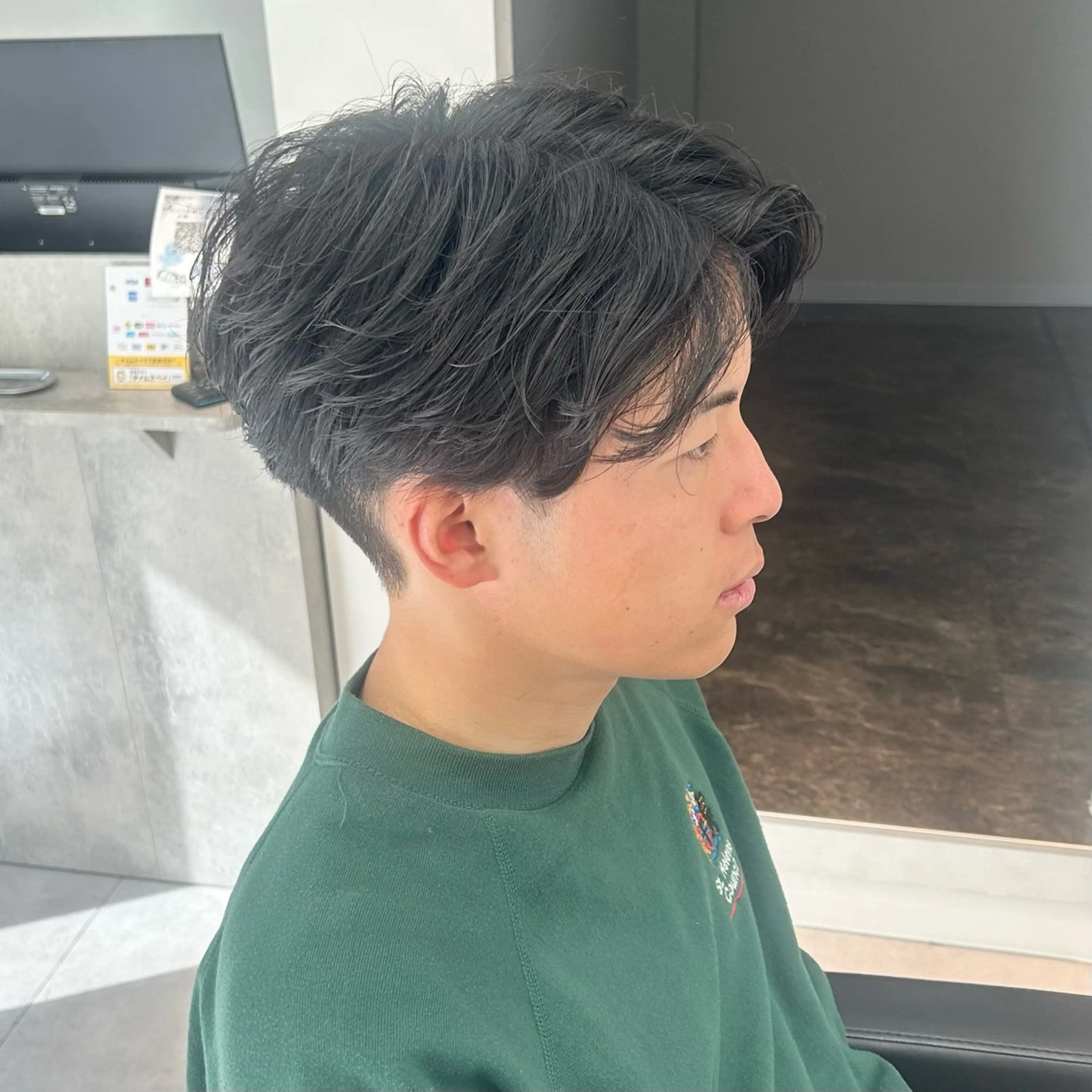 ショート パーマ メンズ カット パーマ トリートメント 女性目線で作るメンズ パーマ☑️/Renaのヘアスタイル