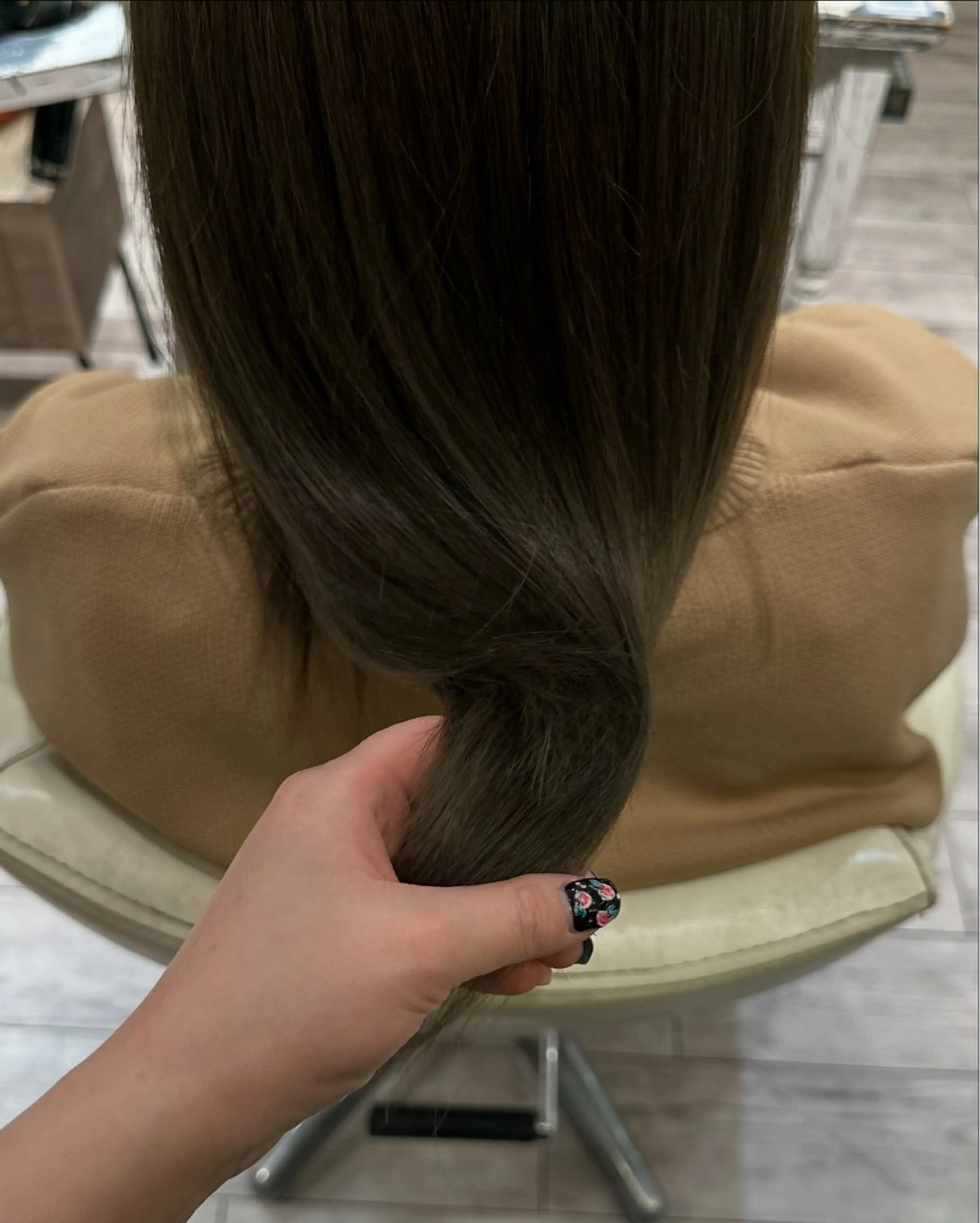 カラー GIFT所属・橋本叶夢/ ショートヘア/透け感のヘアスタイル