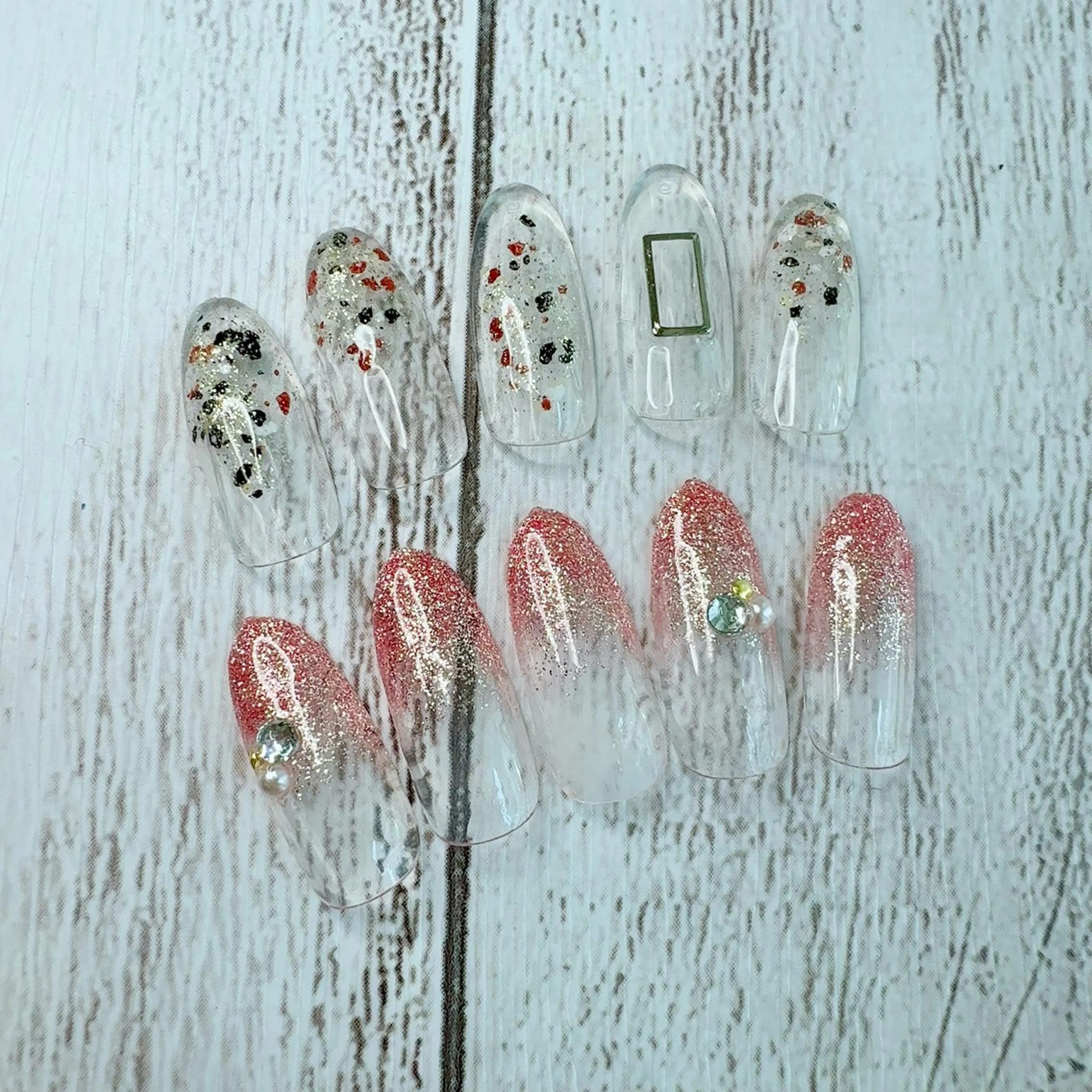 ネイル シエルズビューティー モデル募集のネイルデザイン