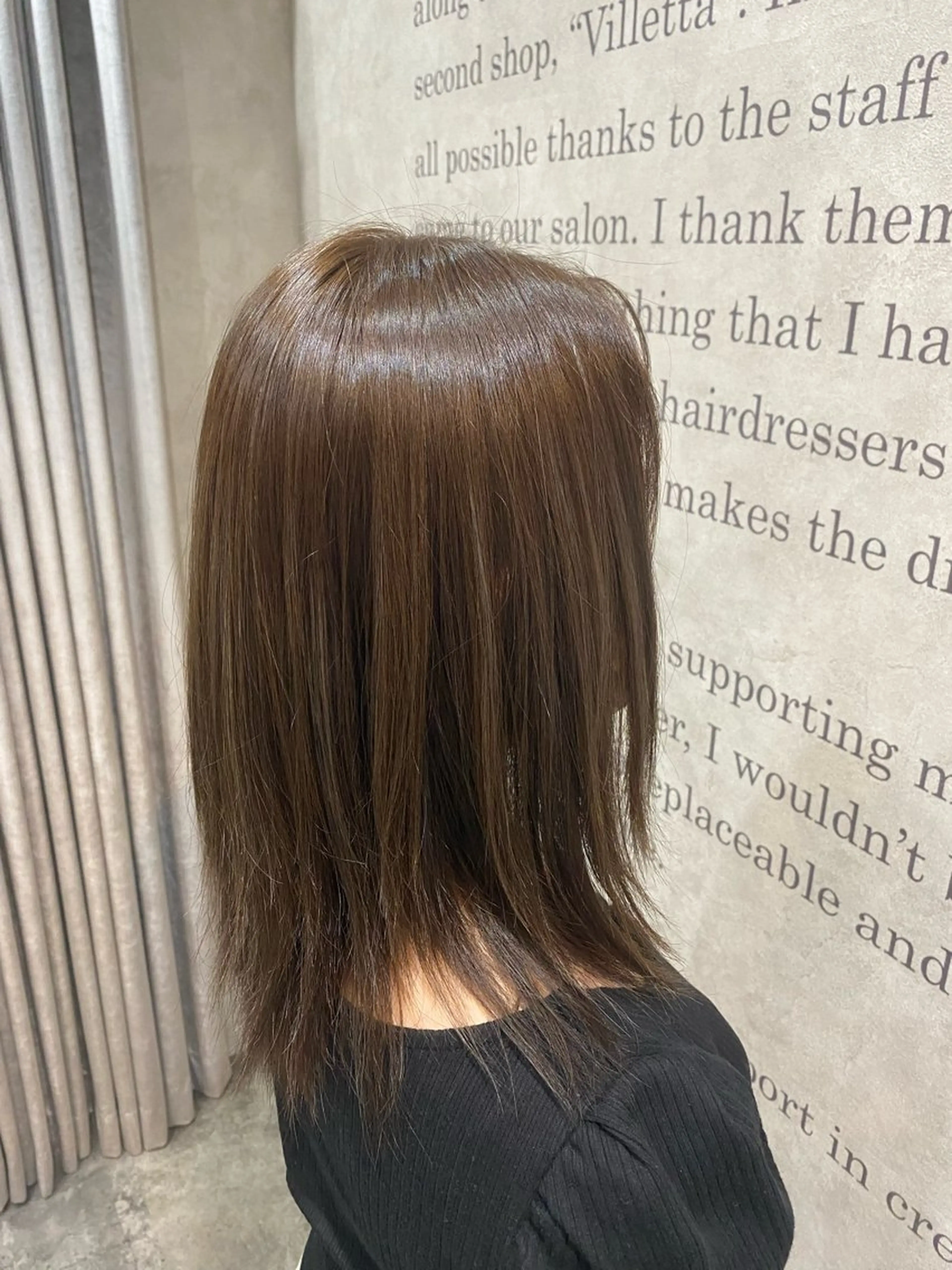 カラー GANNI所属・Dawgs 三浦蓮華のヘアスタイル