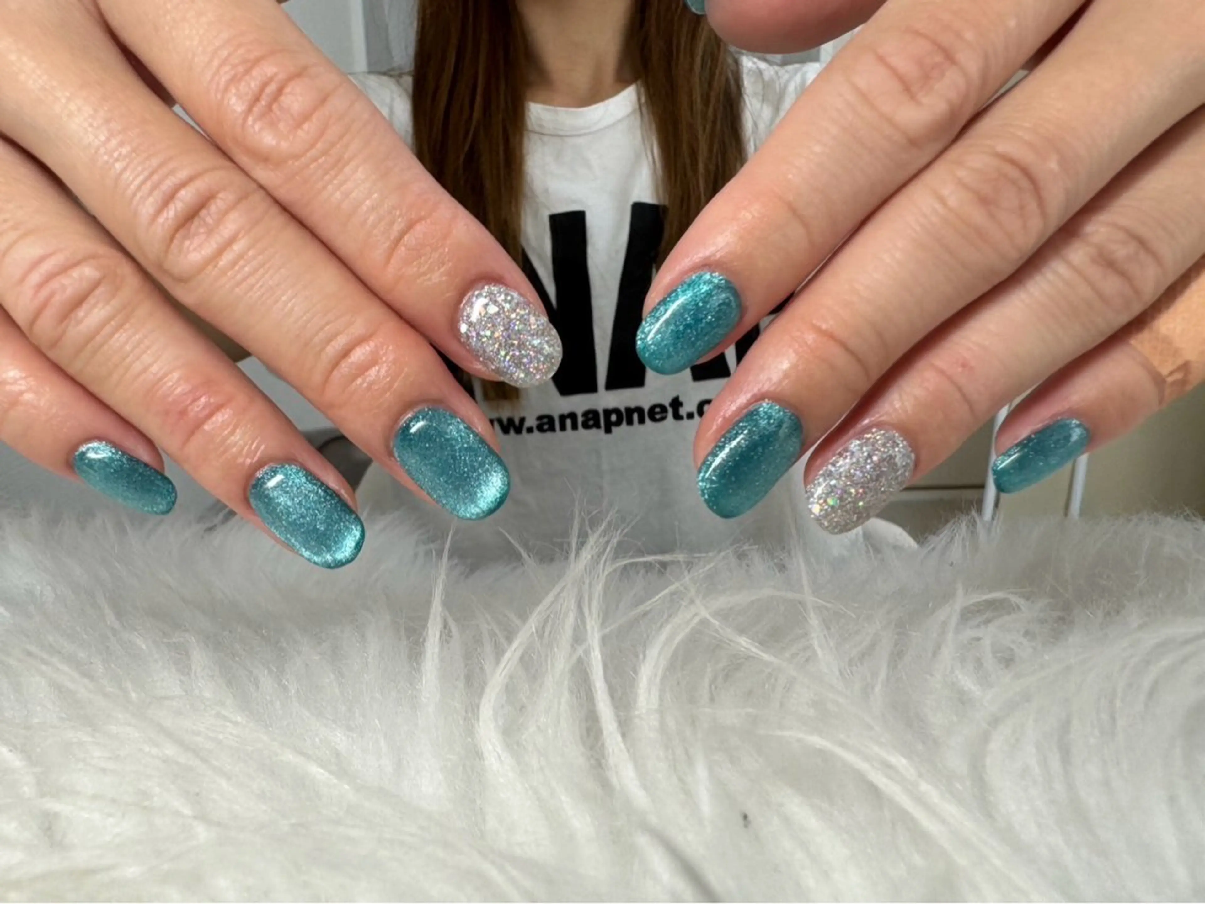 ネイル マグネットネイル nail salon pomaikaiのネイルデザイン