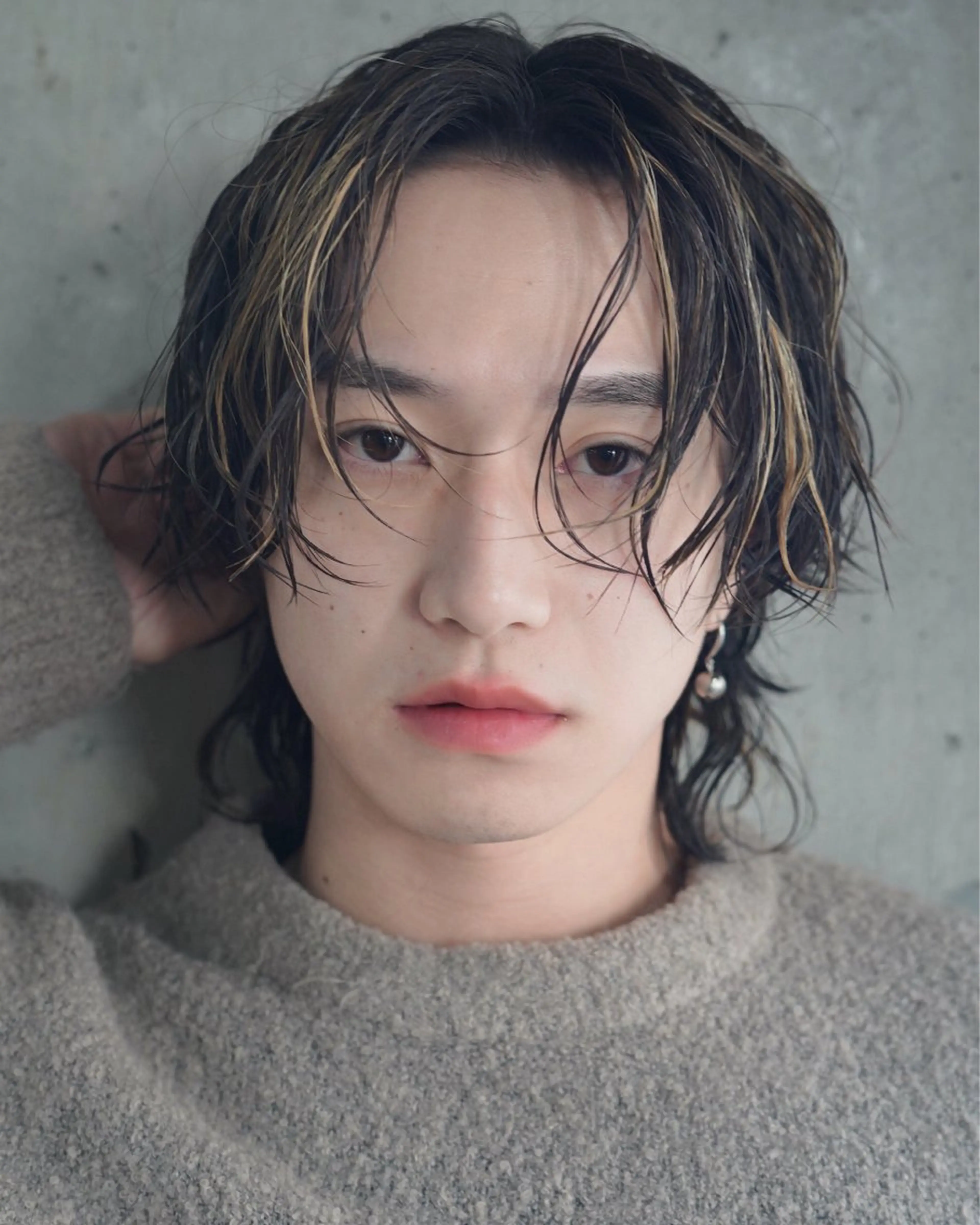 【メンズ】ミニモ限定❗️メッシュ/ハイライトカラー🌈の写真