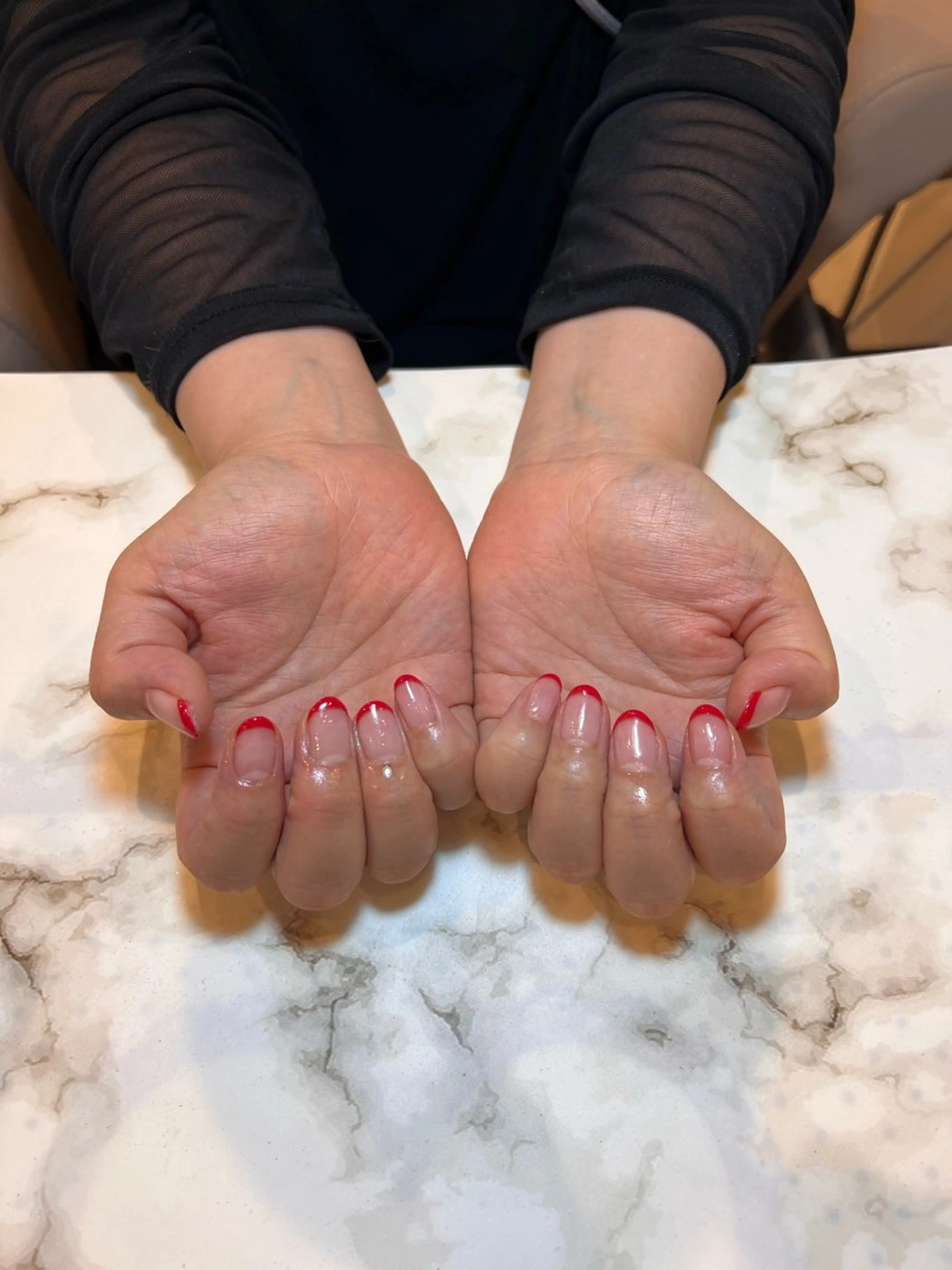 ネイル フレンチネイル KANOネイリスト/ UNELMA天神のネイルデザイン