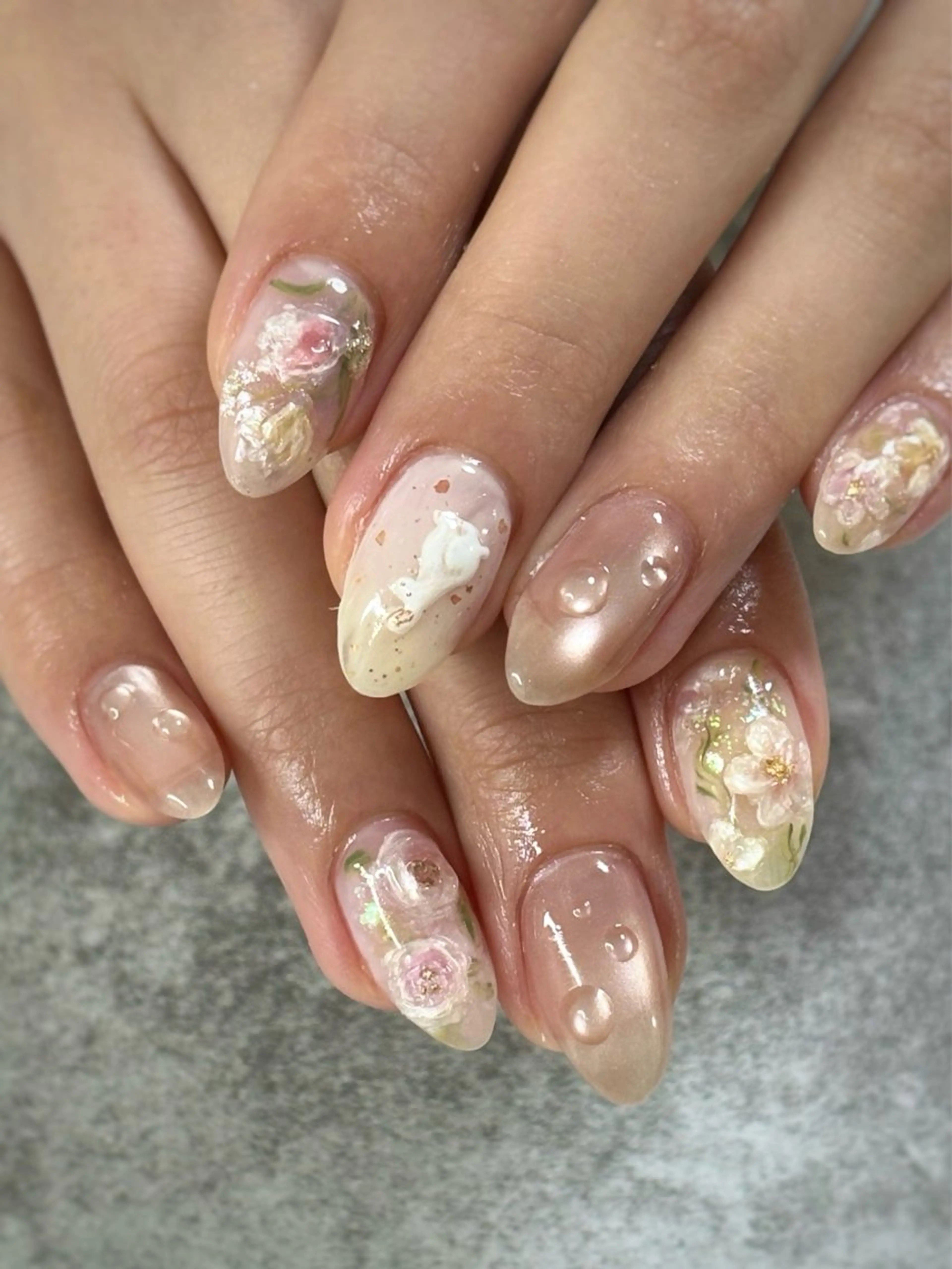 ネイル ハンドネイル FIORITURA Maikoのネイルデザイン