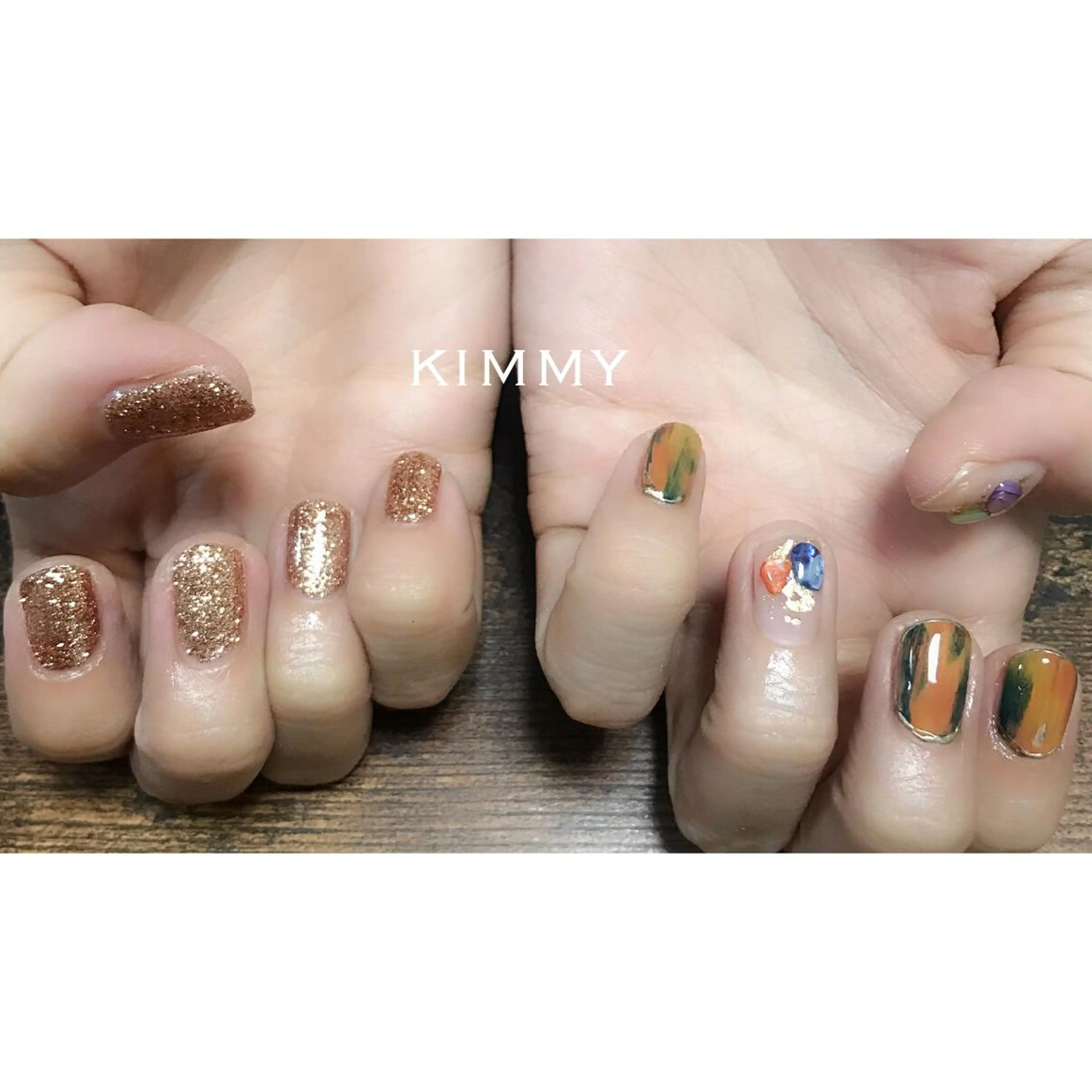 ネイル ハンドネイル kimmy nailsのネイルデザイン