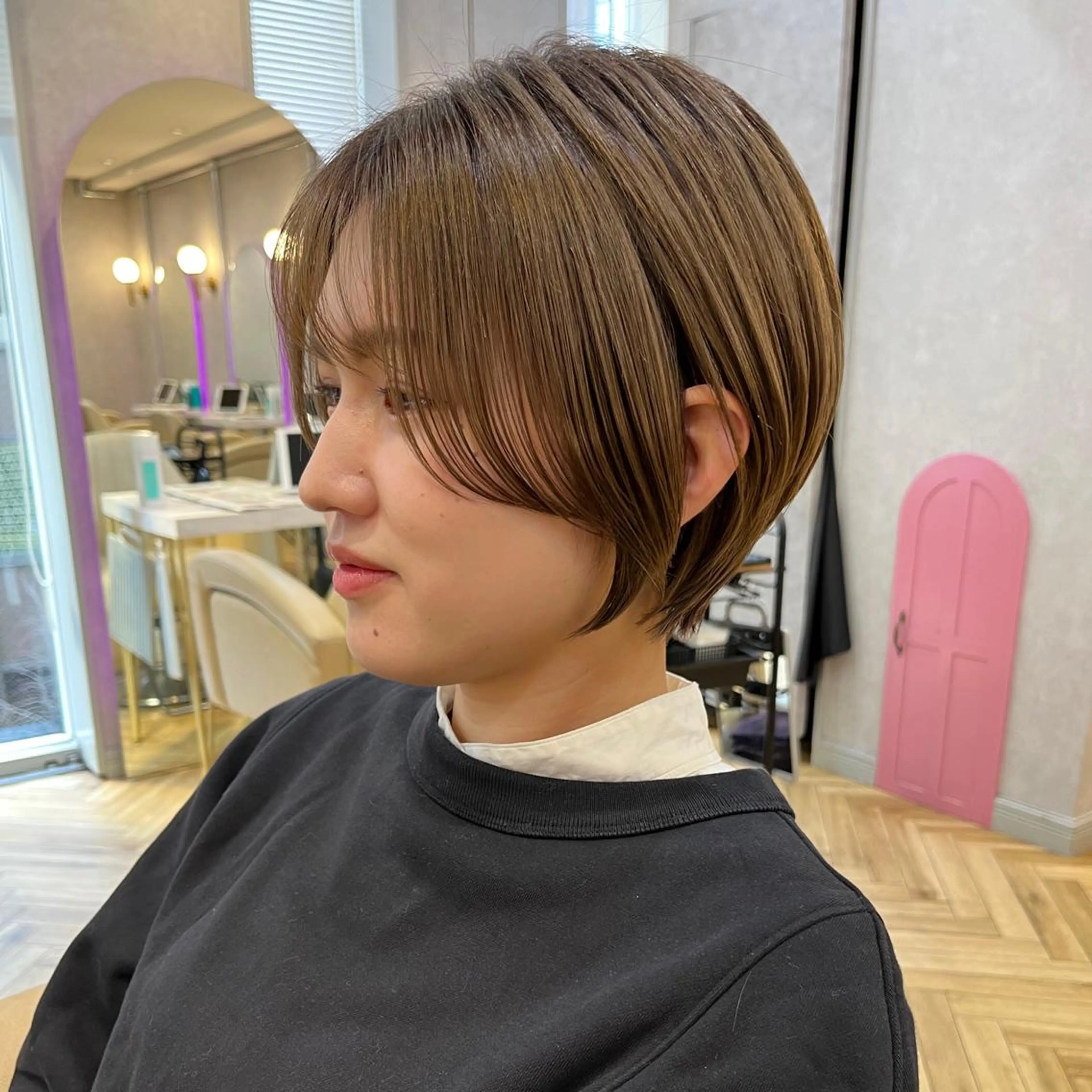 ショート カット トリートメント enn to yuu所属・髪質改善&大人ボブ ♡KURENAのヘアスタイル