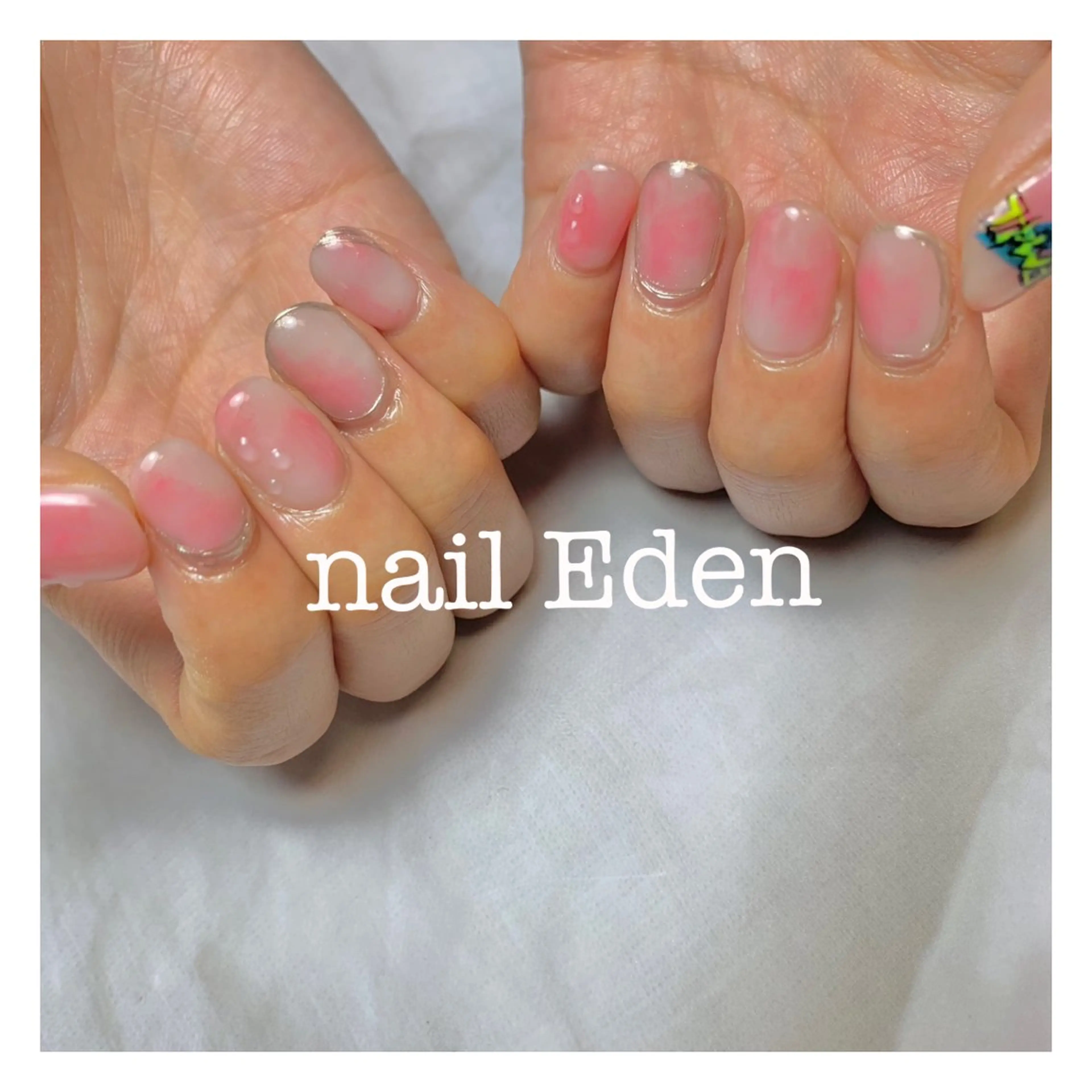 ネイル 持ち込み ハンドネイル ハンドケア Eden　private nail saron所属・Eden ♾️のネイルデザイン