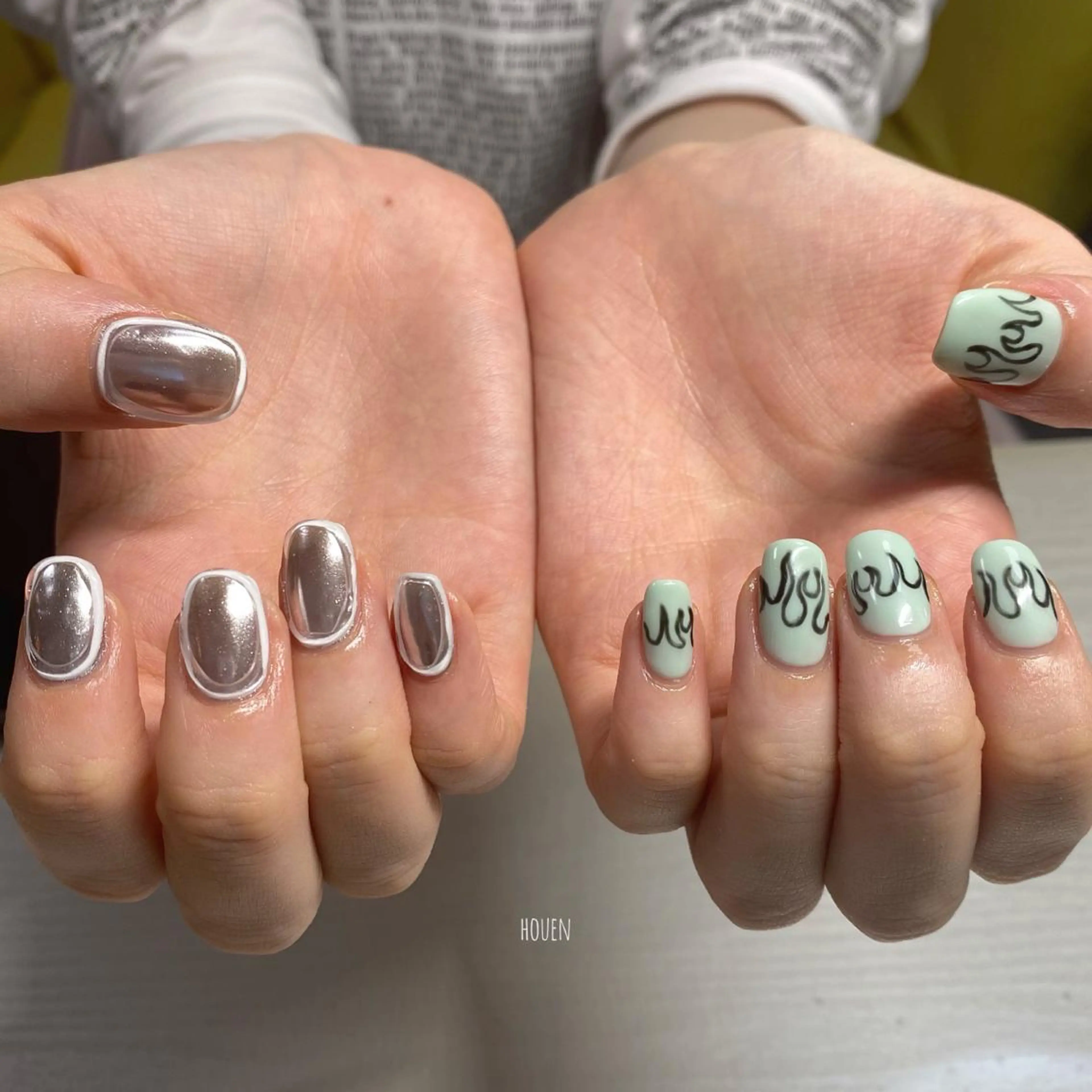 ネイル I P'ink nail salon所属・I pinknail 韓国風·持ち込み専門のネイルデザイン