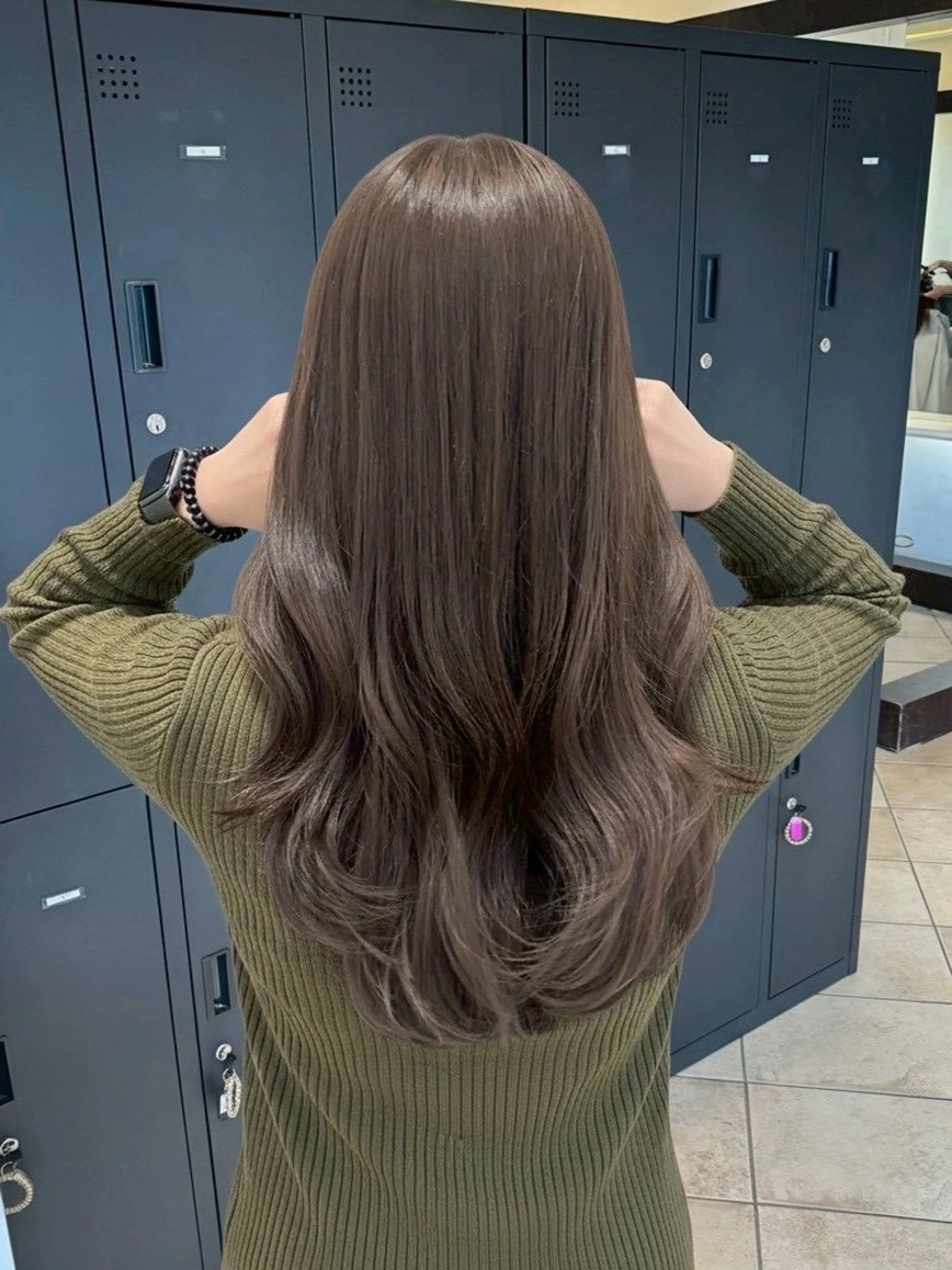 カラー ヘアカラー おがわあすか/東橋本 透明感・愛され🥞のヘアスタイル