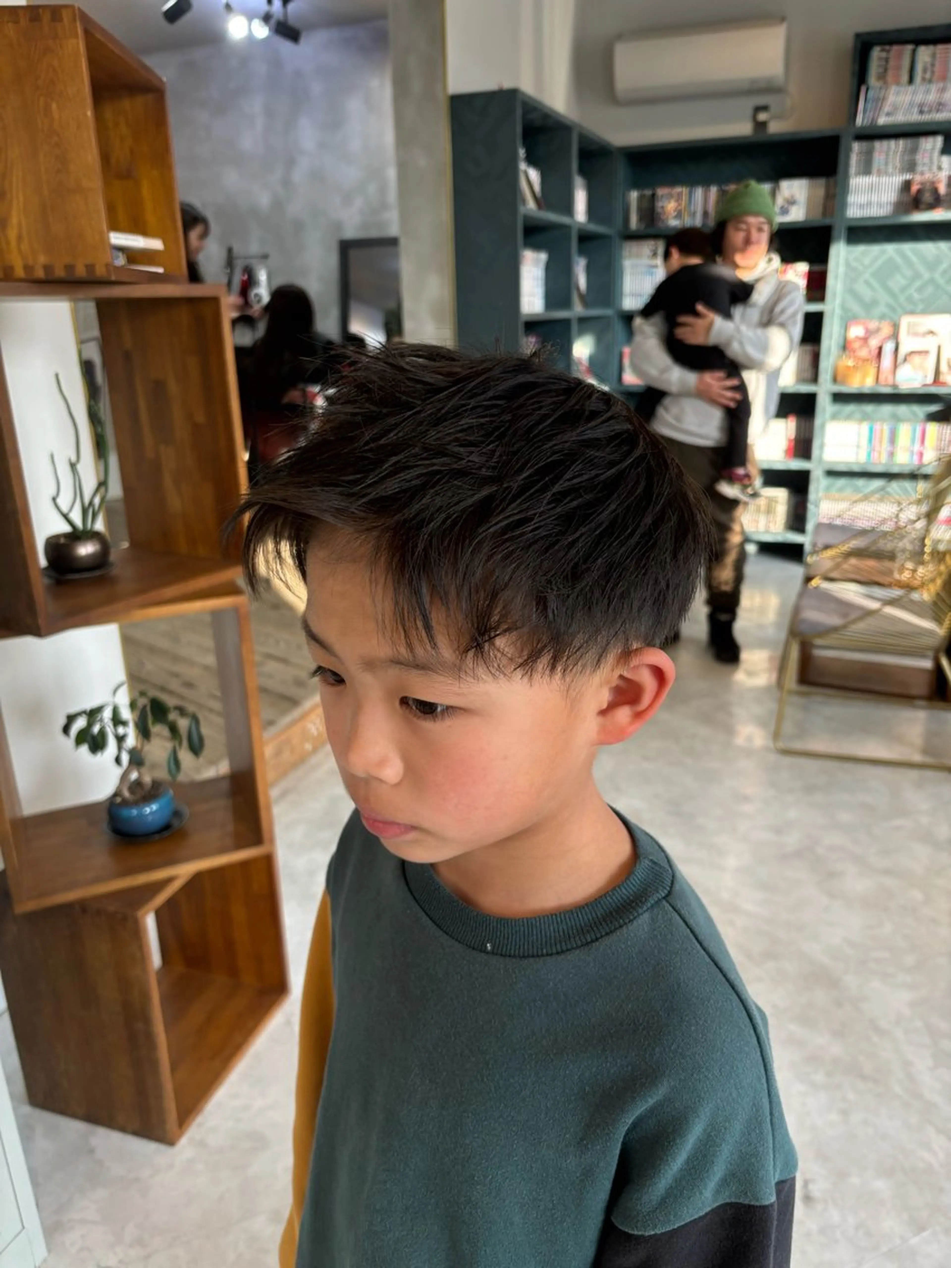 キッズ 田中 藍人のヘアスタイル