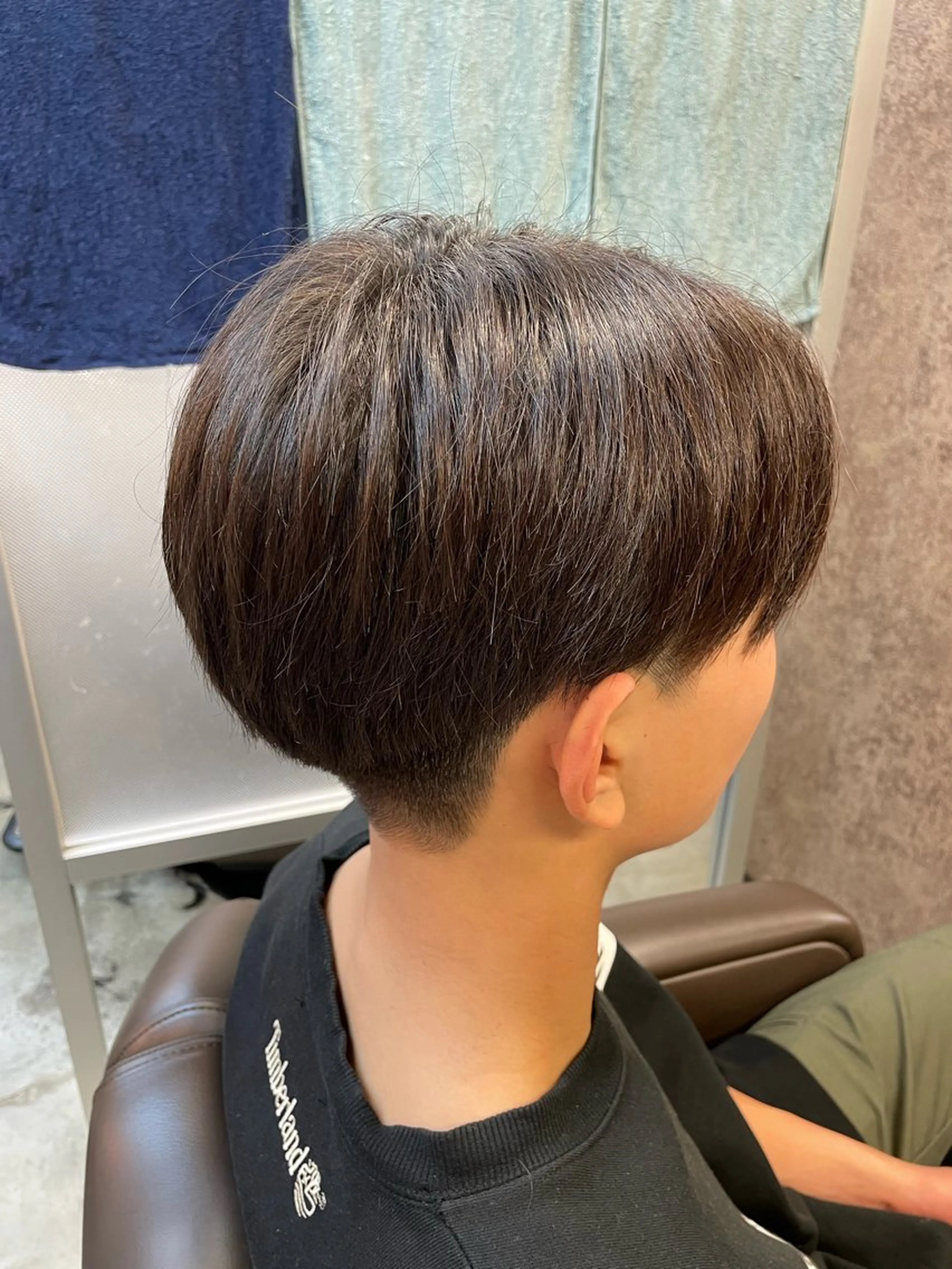 ショート メンズ メンズパーマ特化 カバヤマ　リョウのヘアスタイル