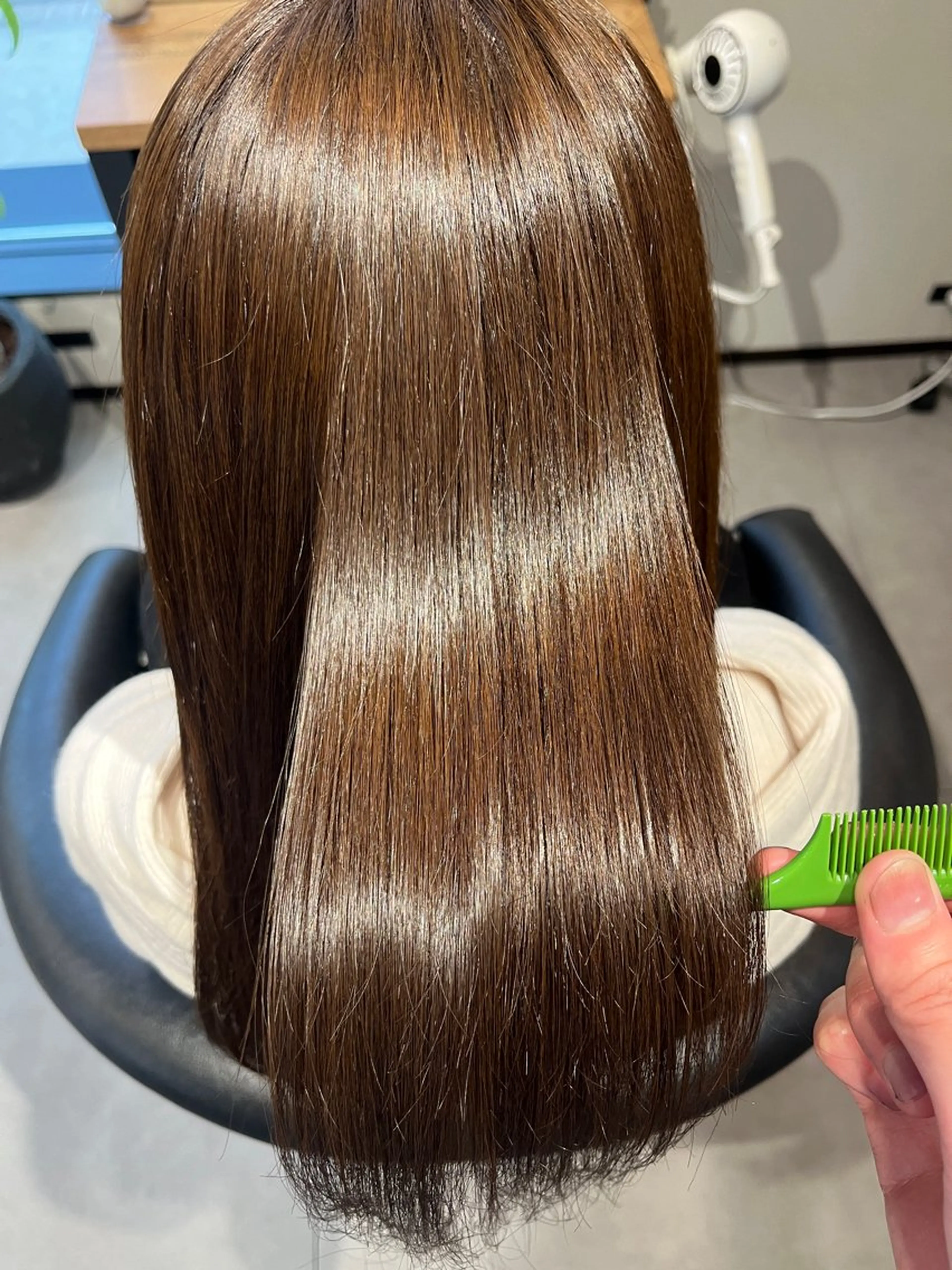 ロング カラー カット ヘアカラー HAIR MAKE miel所属・🫧透明感カラー🫧 SHINSEIのヘアスタイル