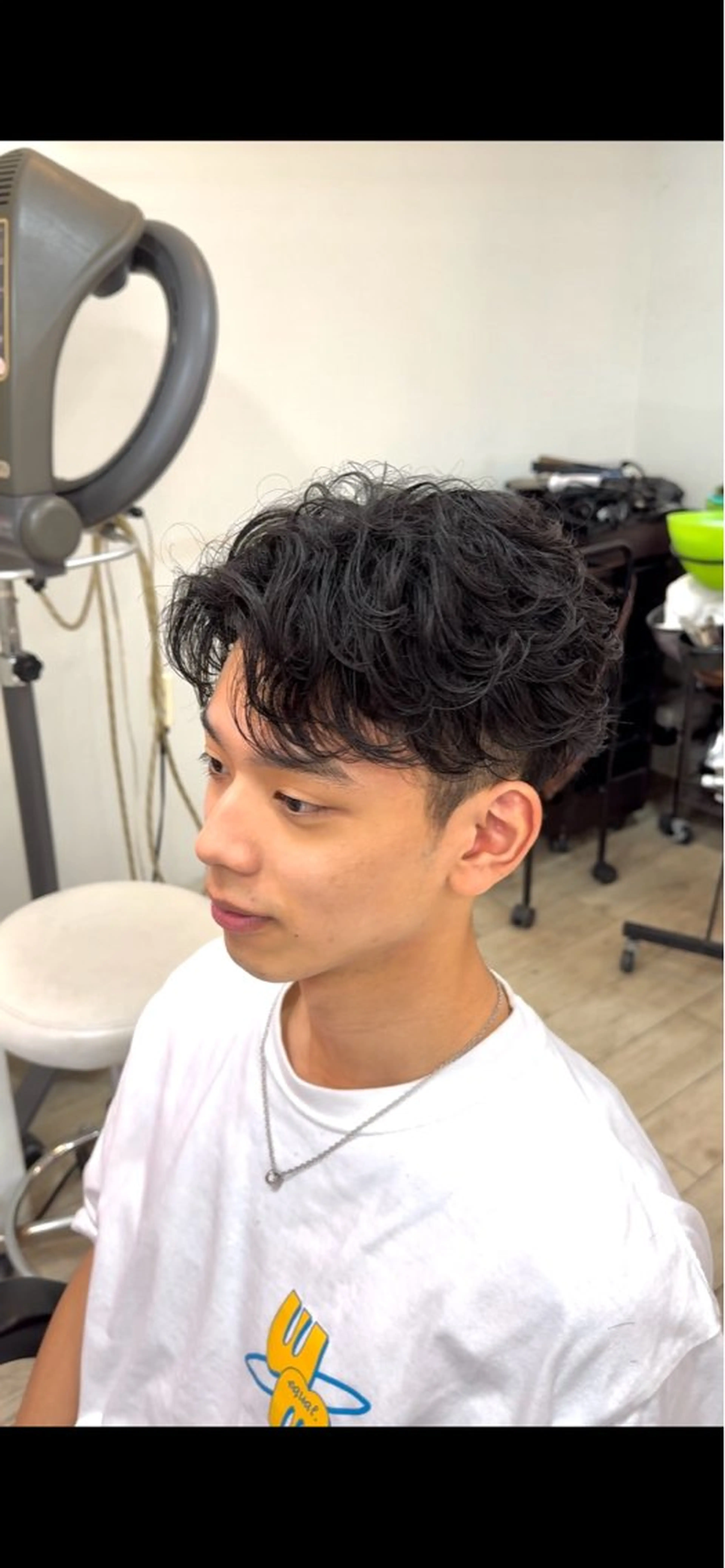 ショート パーマ メンズ ショートヘア カルマ/毛流れ/ メンズヘア/荒井博之のヘアスタイル