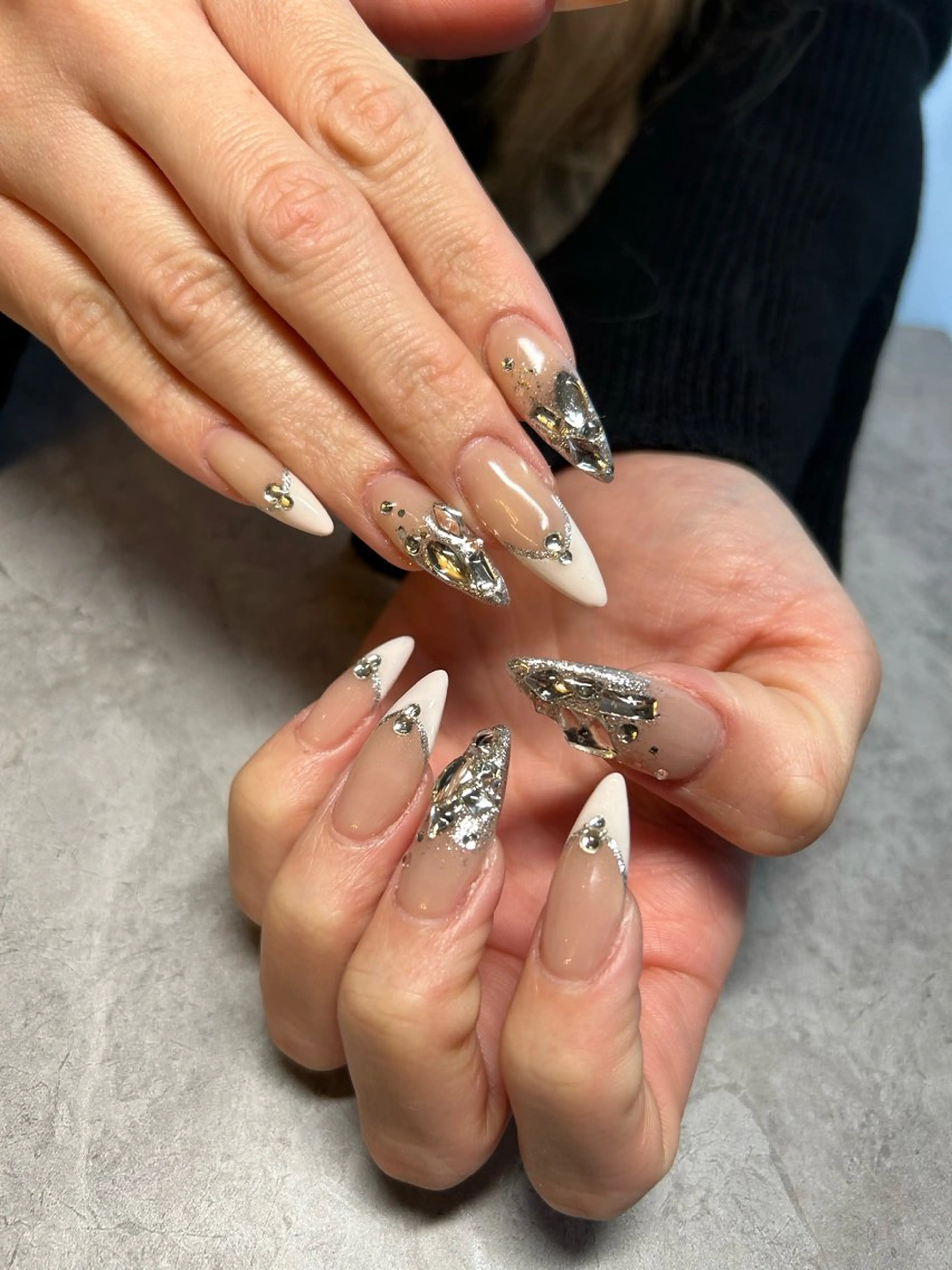 スカルプ10本アートコースの写真