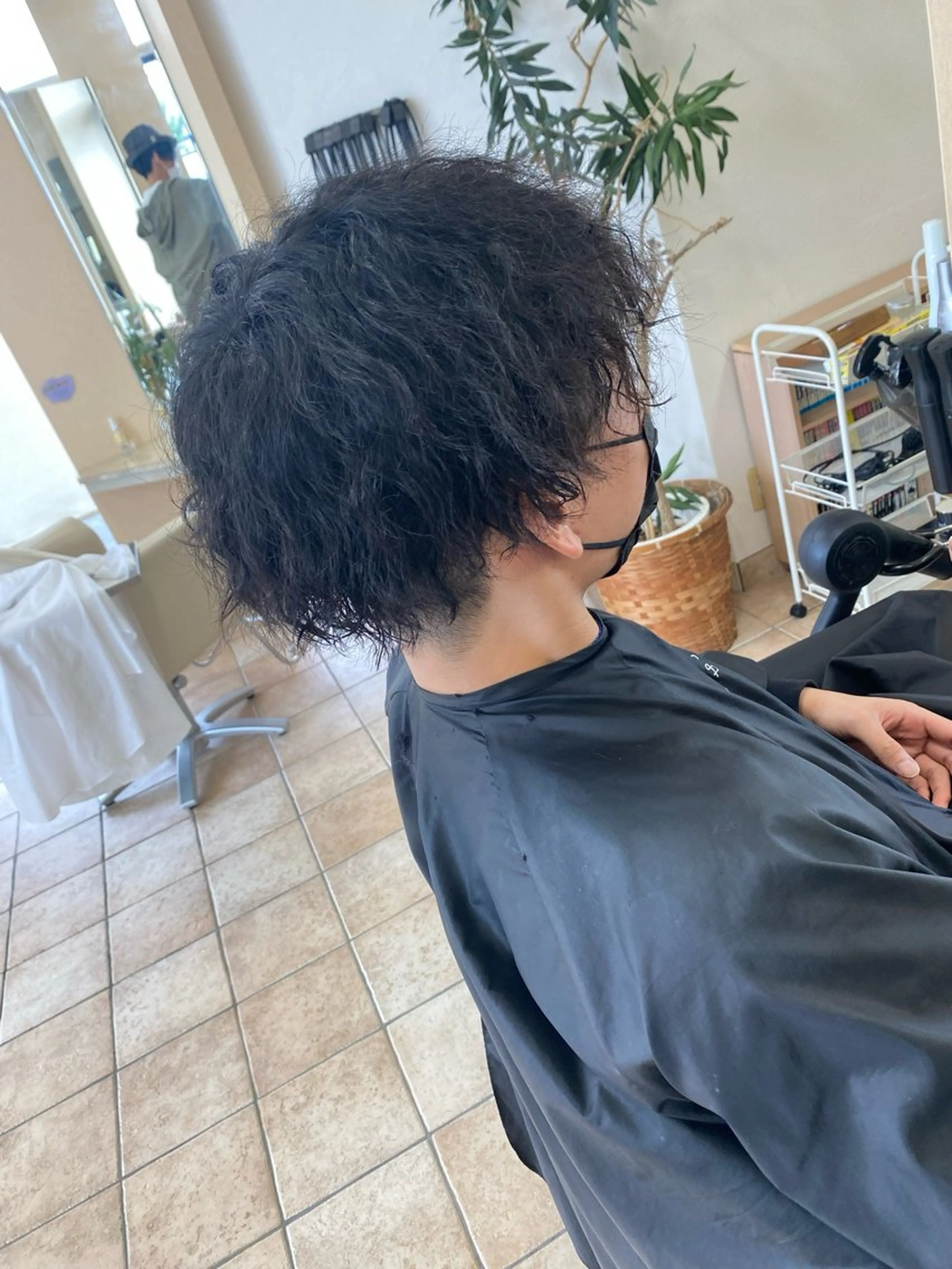 メンズ メンズパーマ パーマ 🇰🇷韓国風顔周り NANAMI🇰🇷のヘアスタイル