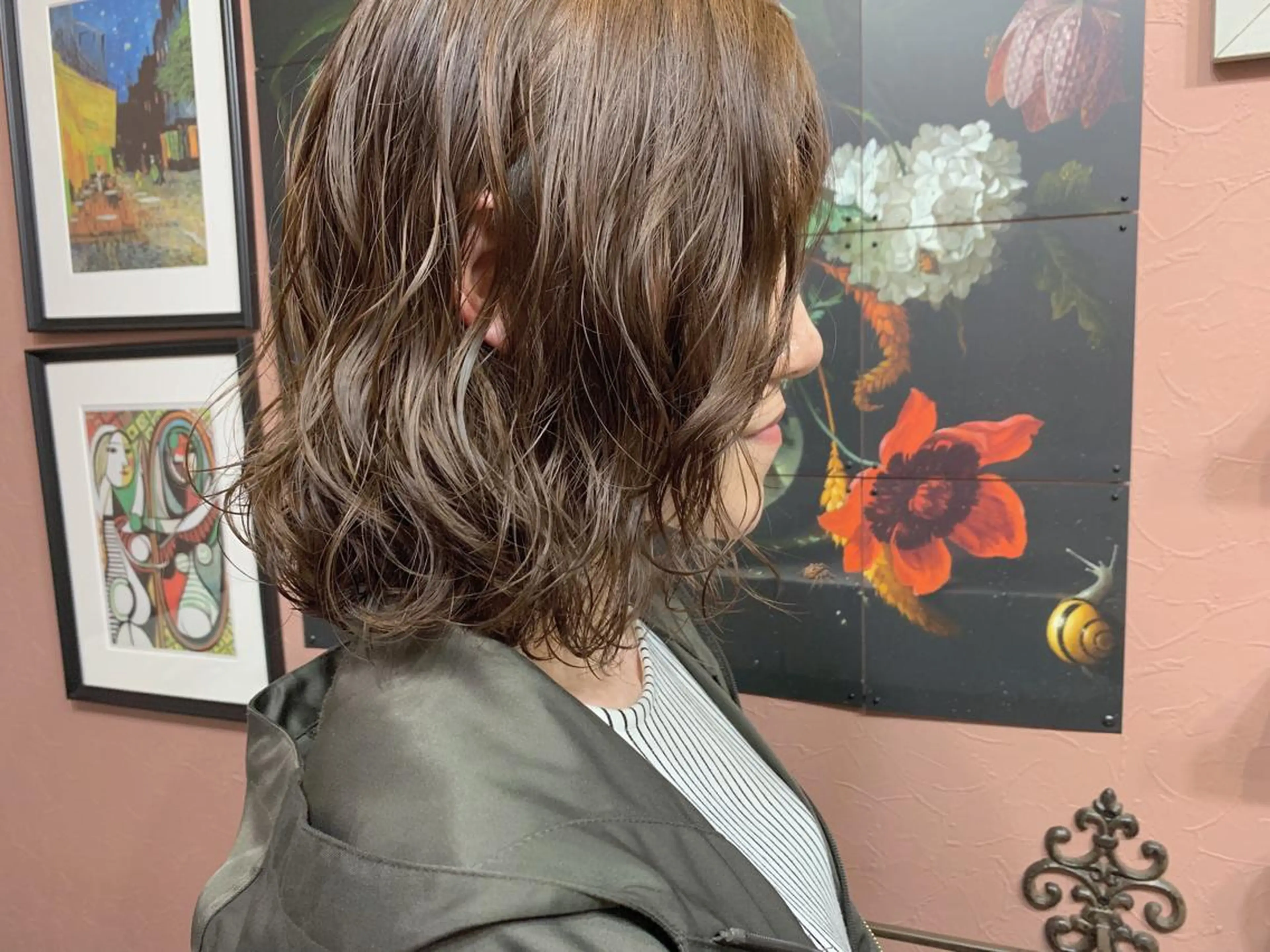 ミディアム パーマ ミディアムパーマ デジタルパーマ サダハルカ ｜chouetteのヘアスタイル