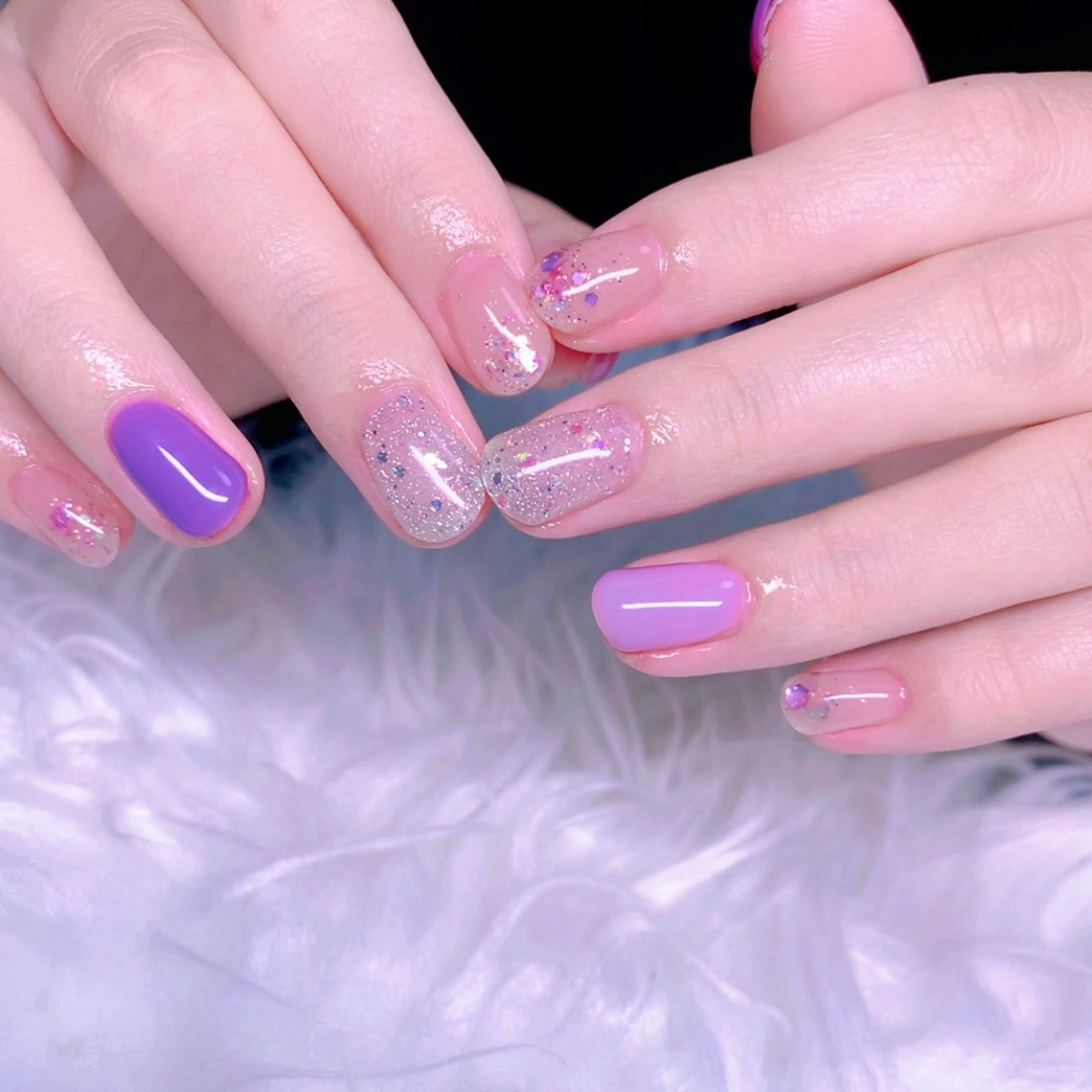 ネイル ニュアンスネイル Nail Yunaのネイルデザイン