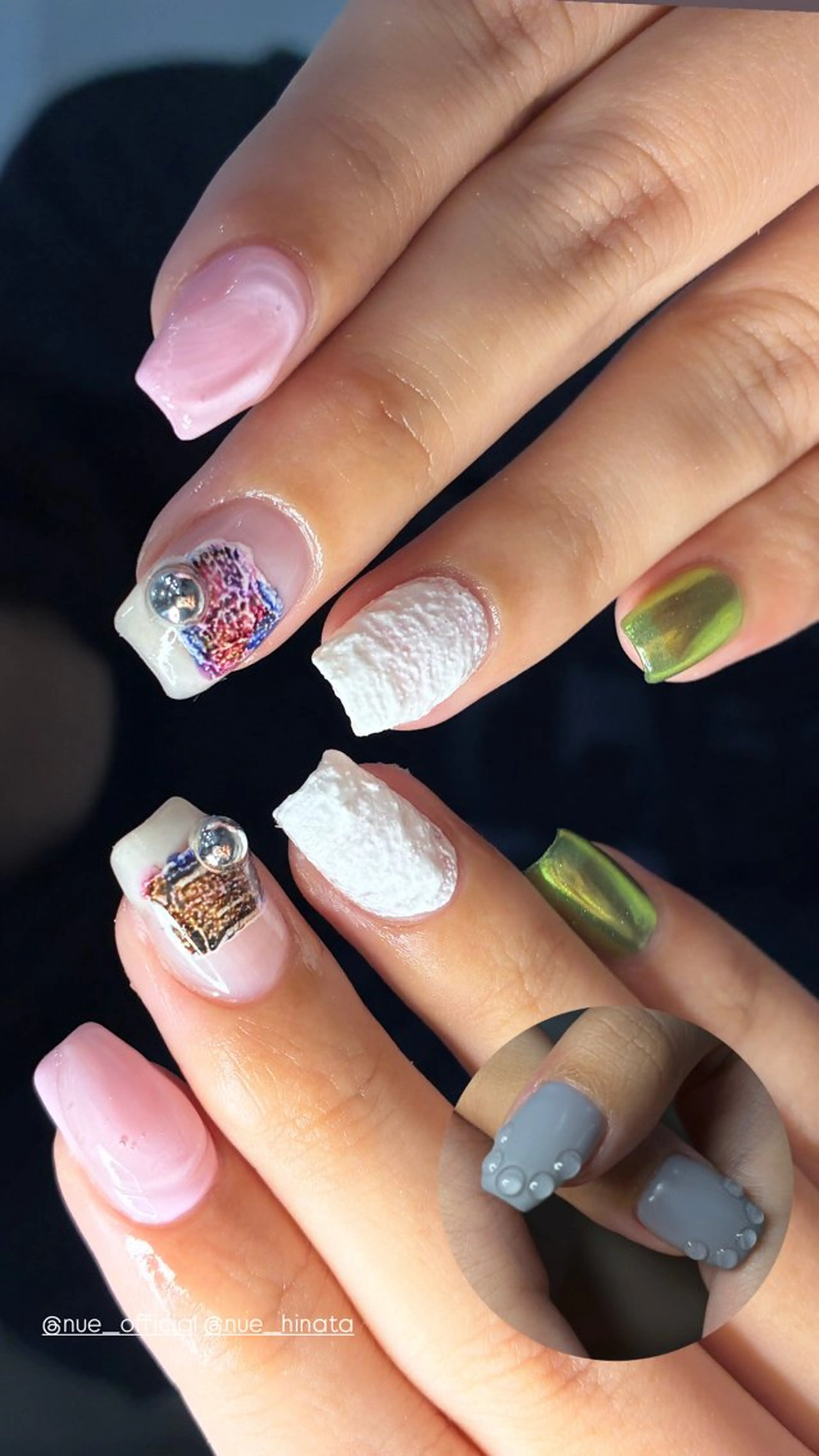 ネイル ハンドネイル nue所属・nue【ムー】 ひなたのネイルデザイン