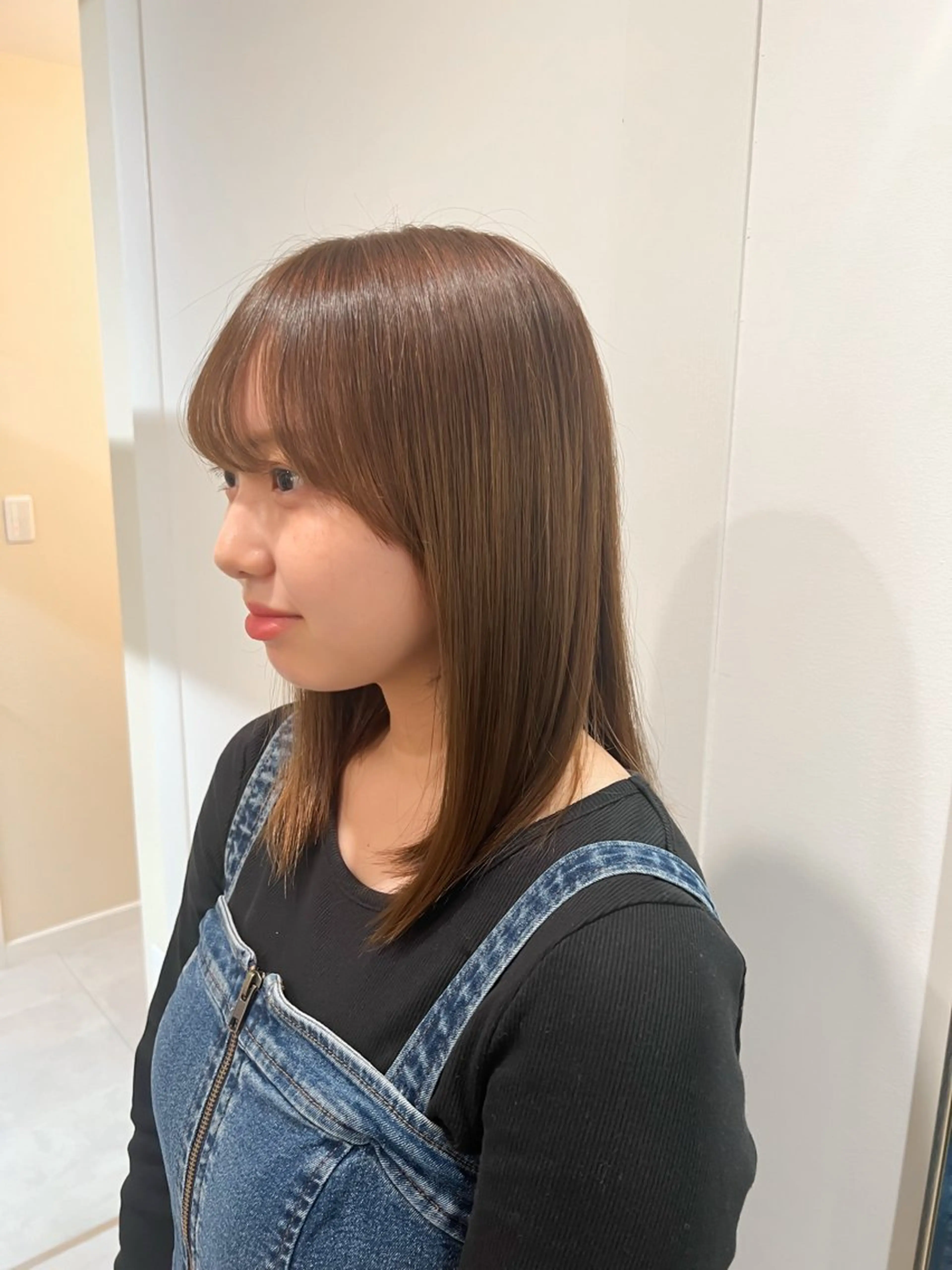 ミディアム カラー 和夢/メンズカット/ パーマ/ハイトーンのヘアスタイル