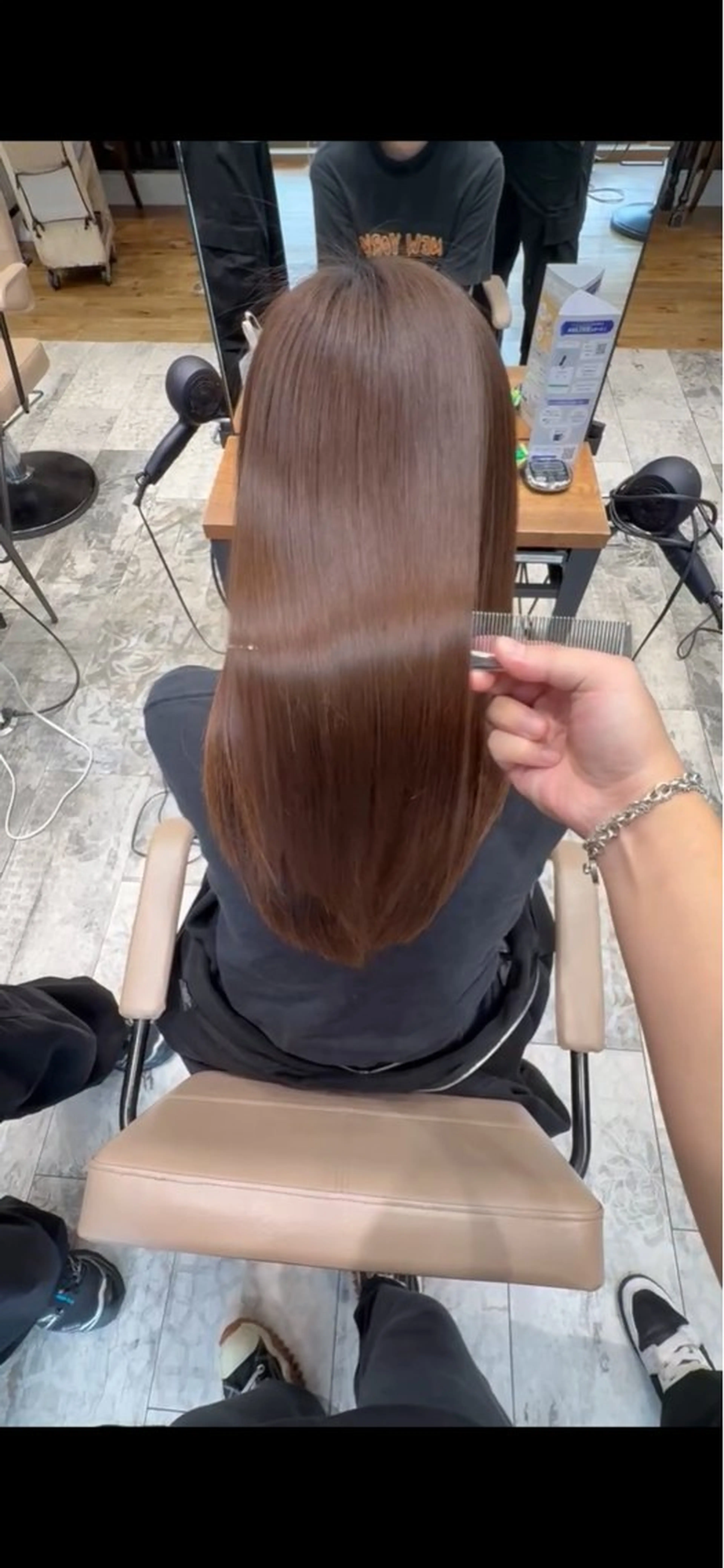 ロング カラー 透明感カラー🎨 田嶋翔真のヘアスタイル