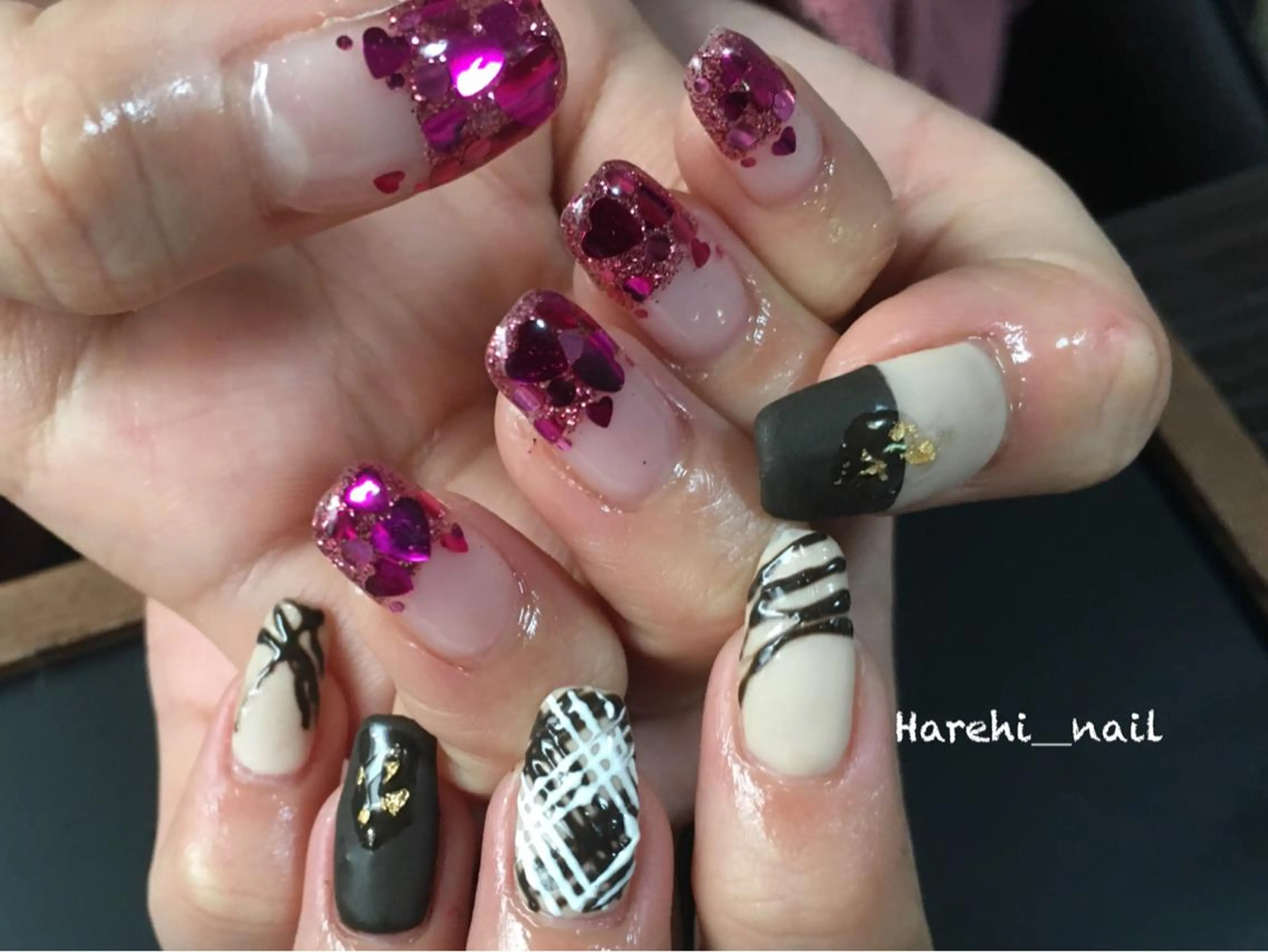 ネイル ハンドネイル Harehi_ nailのネイルデザイン