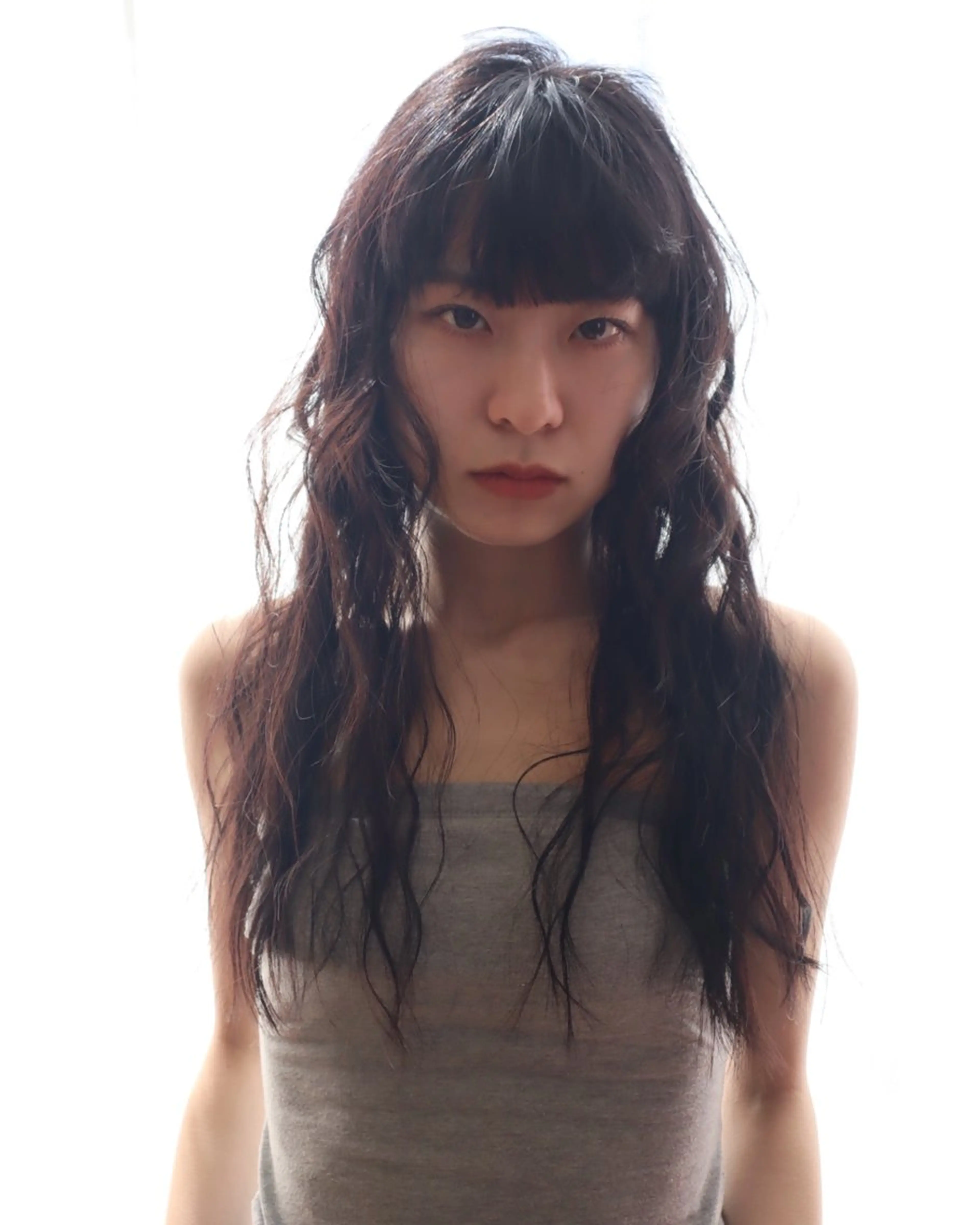 ロング カラー パーマ 金尾 凜のヘアスタイル