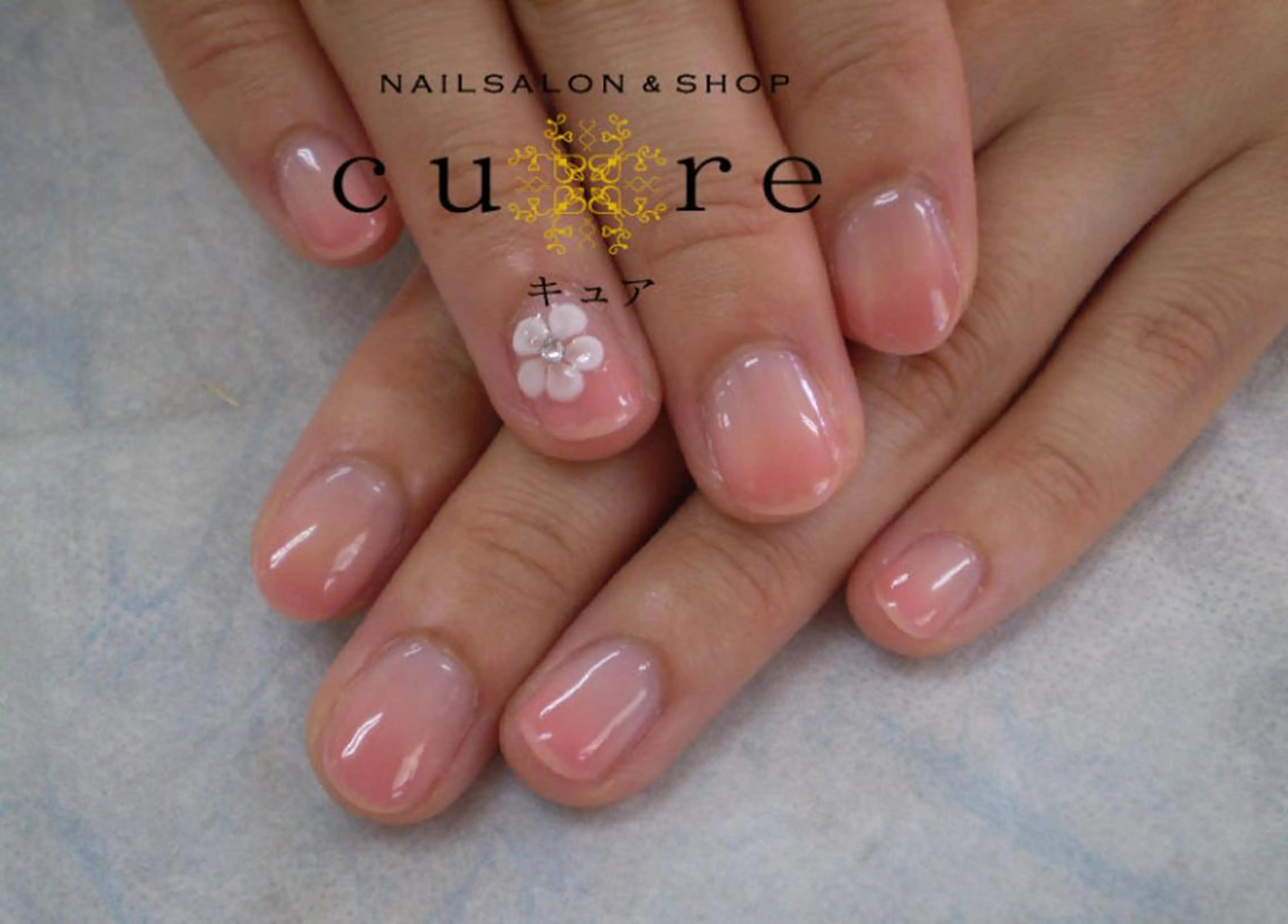 ショート ネイル ハンドネイル ネイルサロン Cureのネイルデザイン