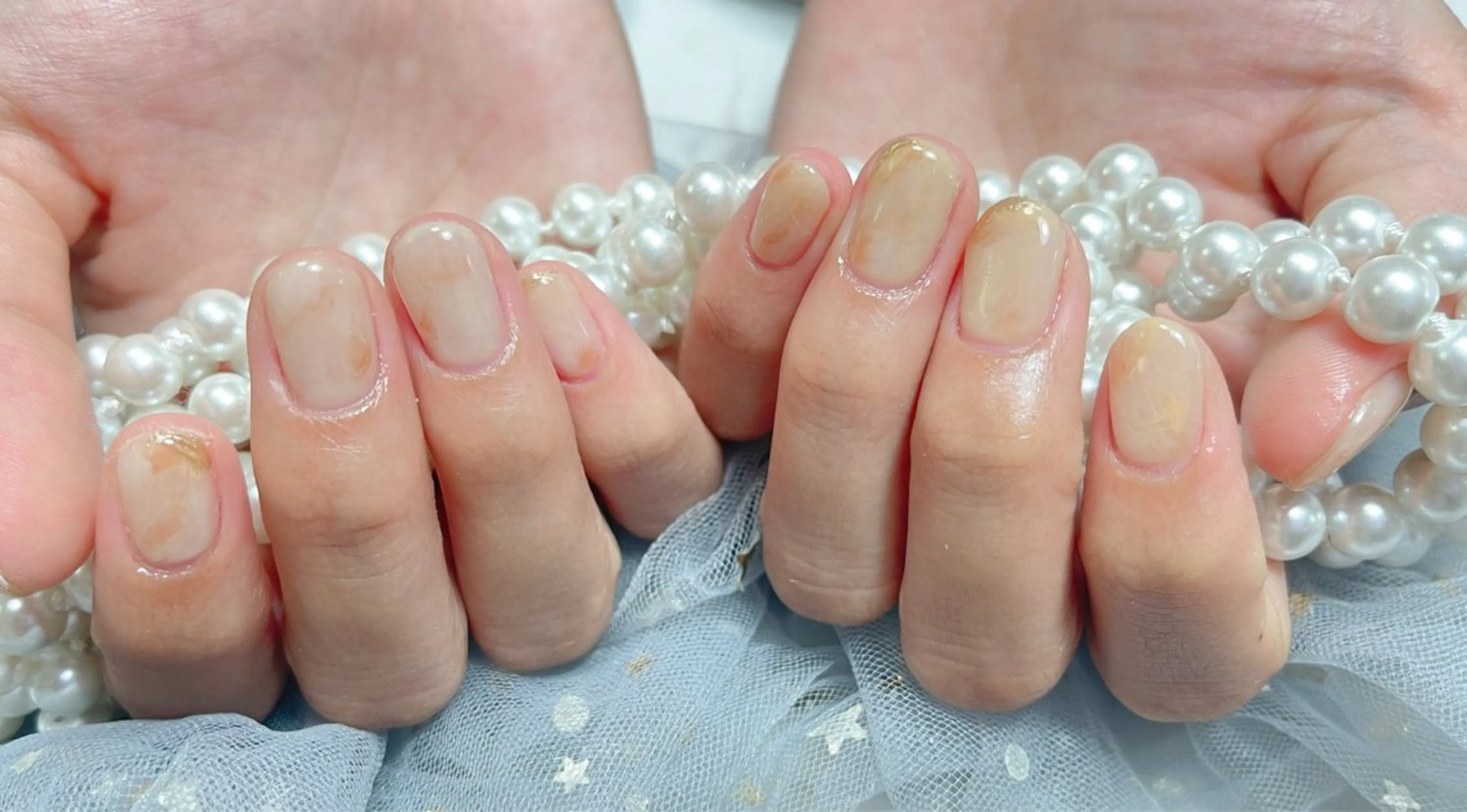 ネイル ハンドネイル 🎀ネイルサロン エクラYUI🎀のネイルデザイン