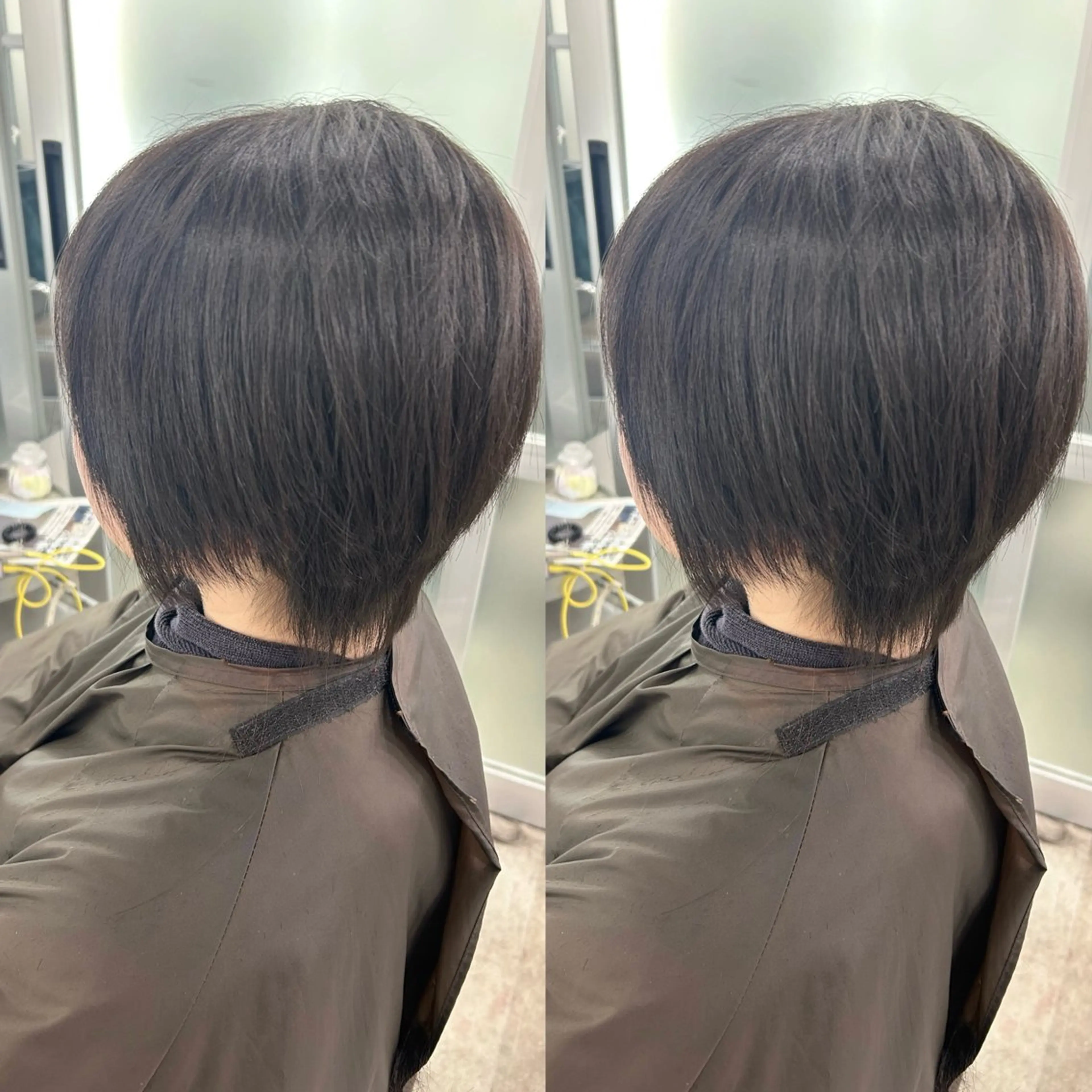 【透明感寒色カラー✨】カット+カラー+トリートメントの写真