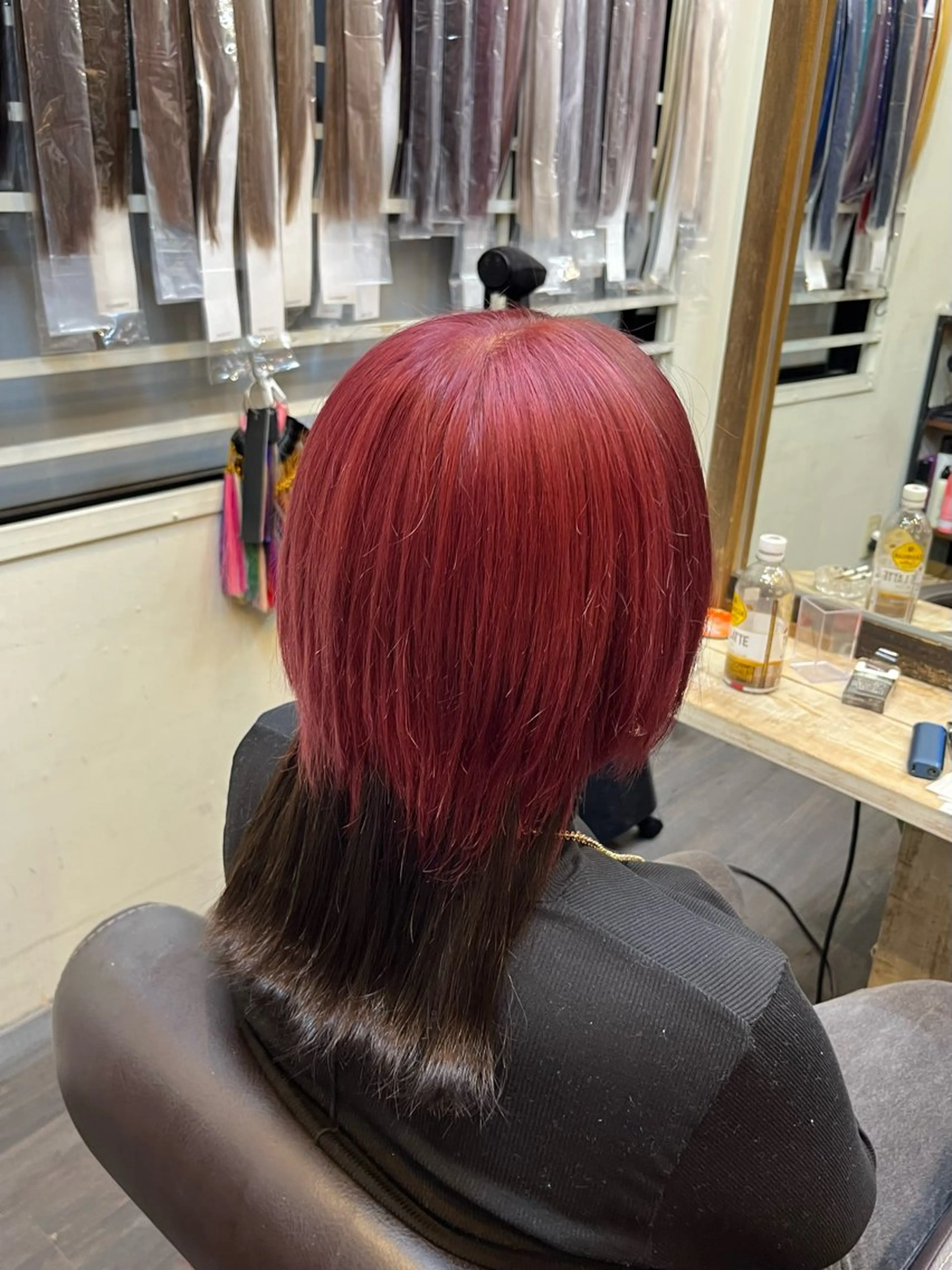 ミディアム カラー エクステ/ブリーチ / Hayatoのヘアスタイル