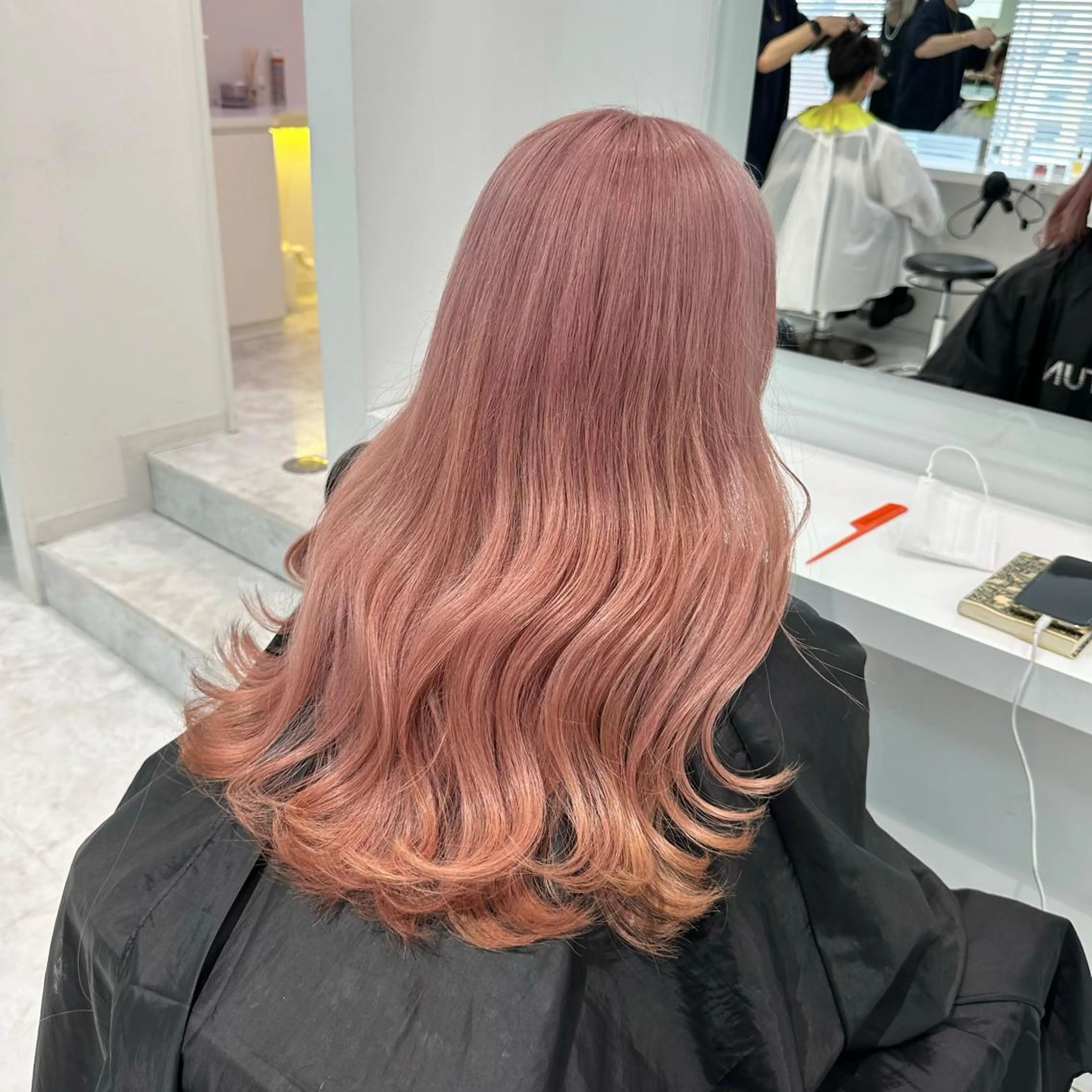 セミロング カラー ヘアカラー ♡上品韓国髪♡ブラ ウン/SAYATOのヘアスタイル