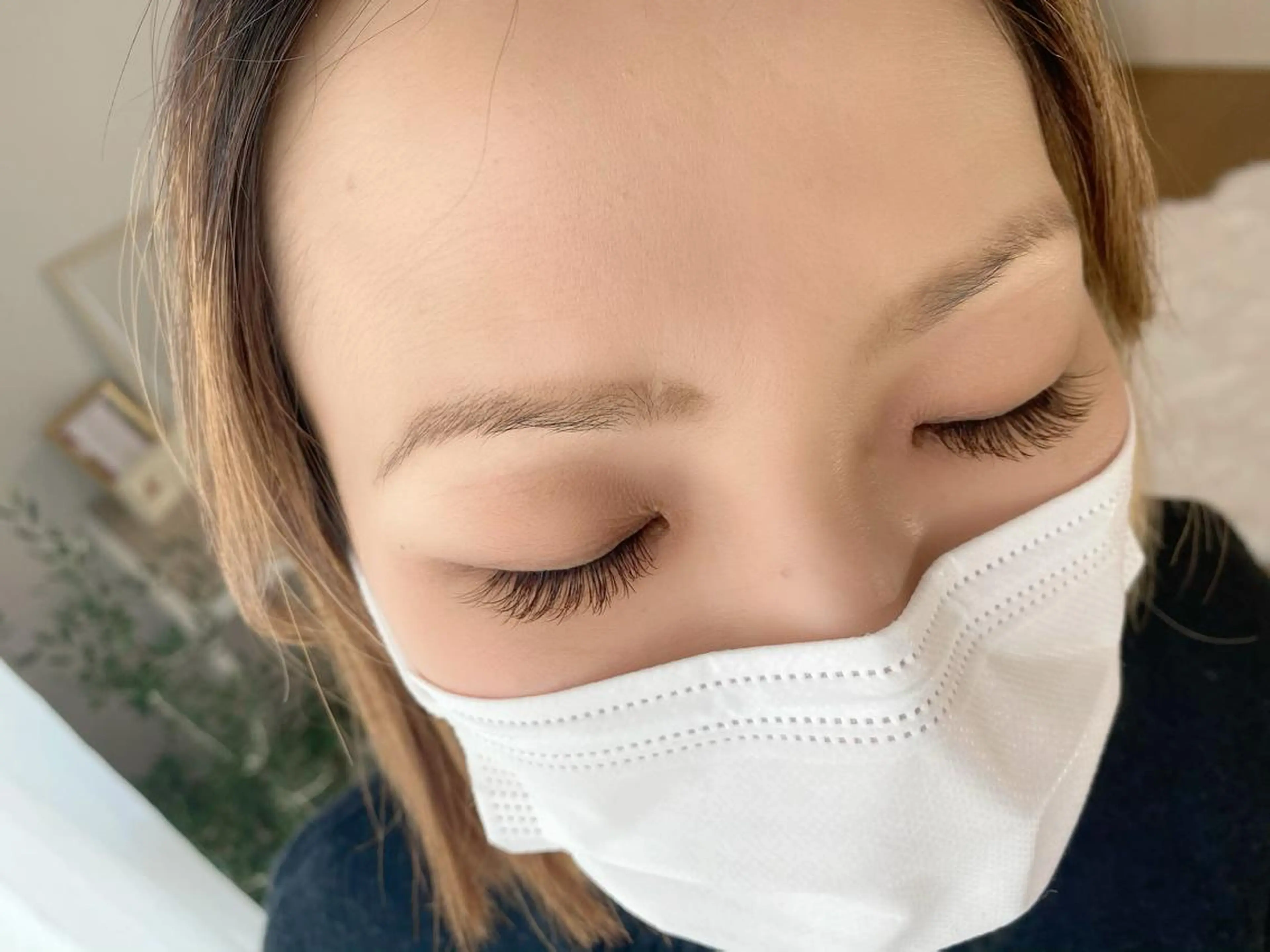 マツエク・マツパ カラーマツエク ナチュラル unico privateのマツエク・マツパデザイン