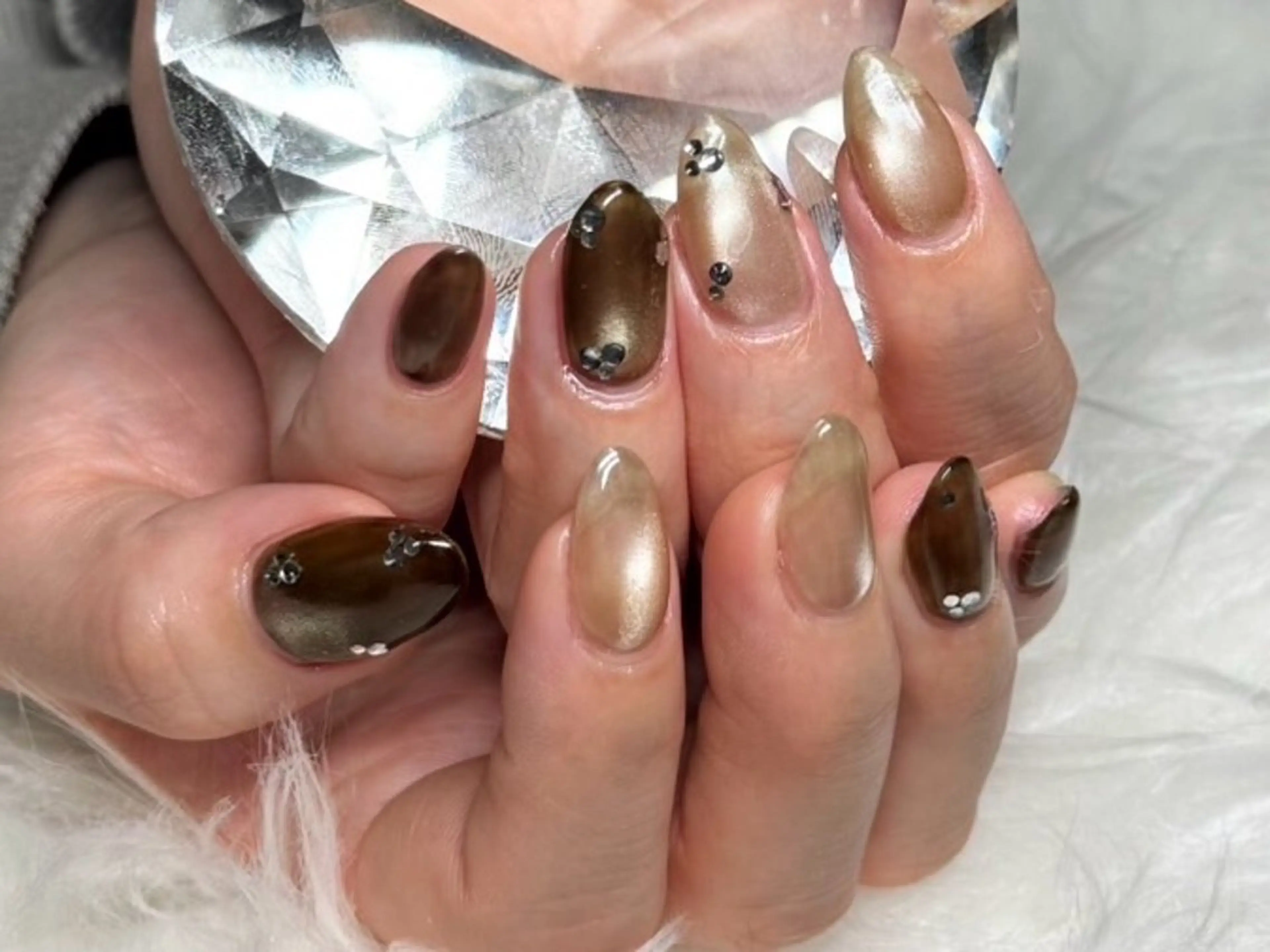 セミロング リザボーテ八王子店所属・yuki ⌇ リザボーテ八王子店のネイルデザイン