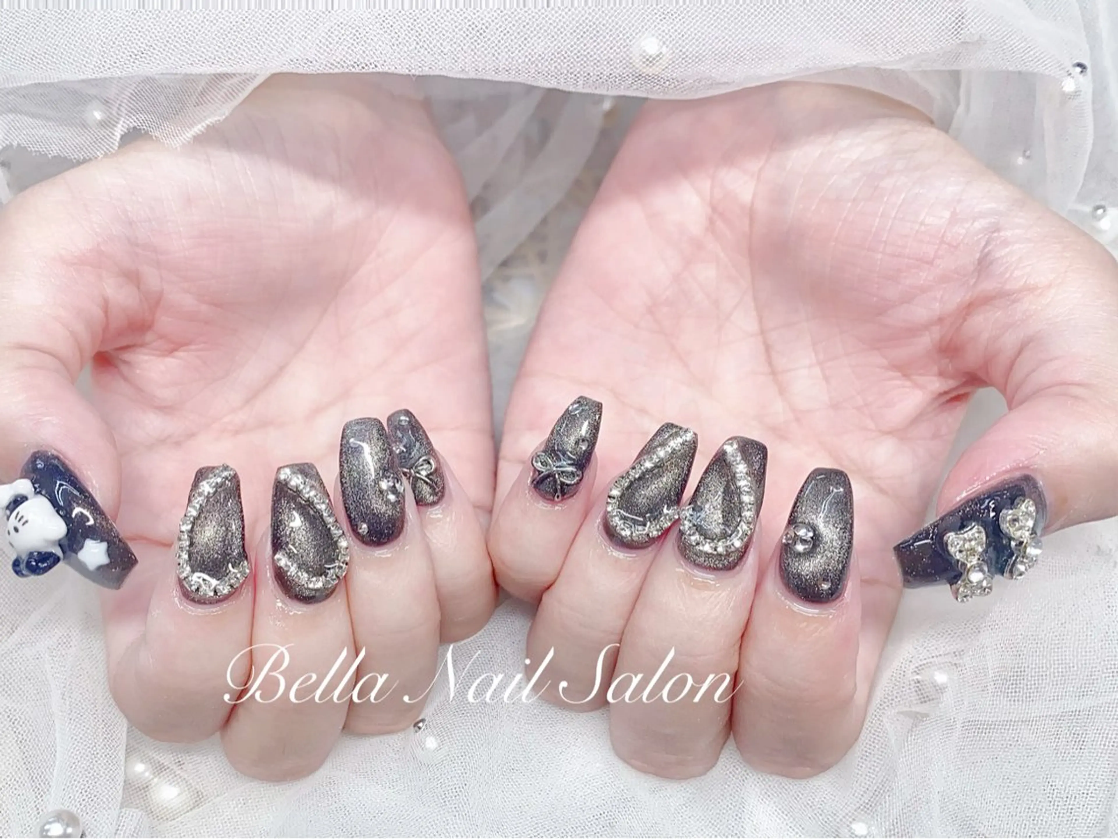 ネイル ハンドネイル Bella Nail Salonパラジェルのネイルデザイン
