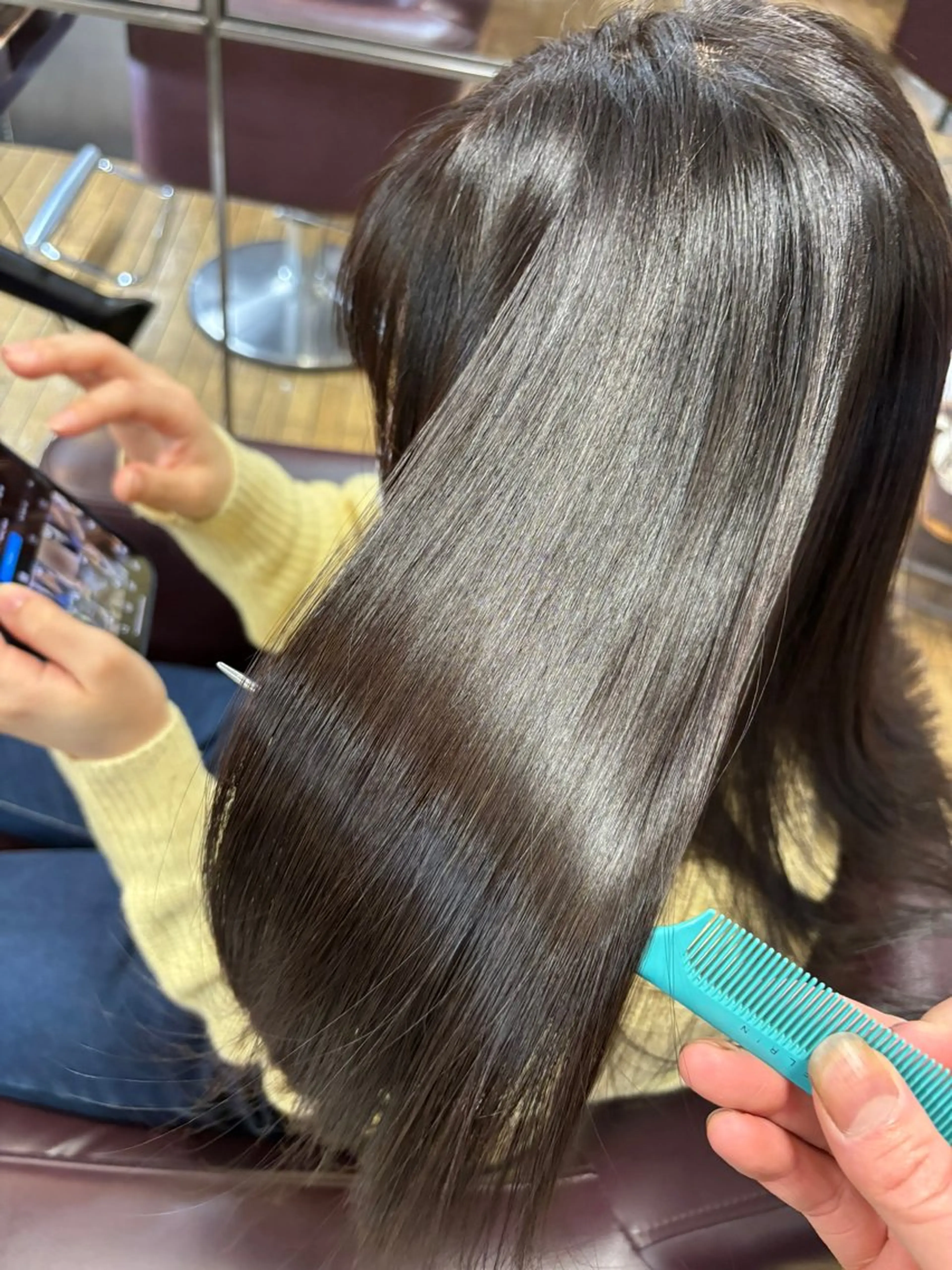 ラピスキーズ 古橋のヘアスタイル