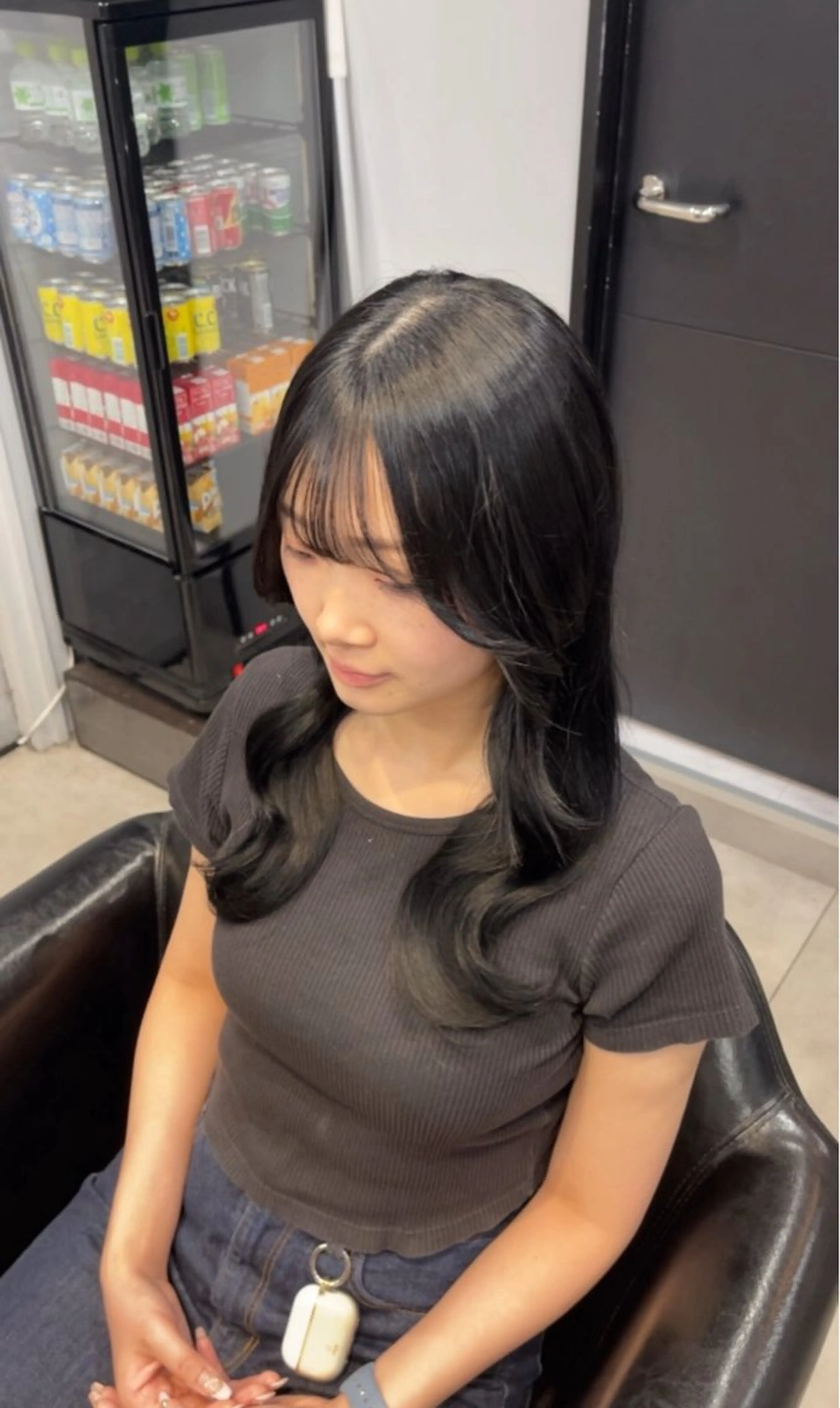 セミロング プルエクステ エクステ 髪質改善 韓国風ヘア レイヤーカット 原宿/表参道/ プルエクステ/そらのヘアスタイル