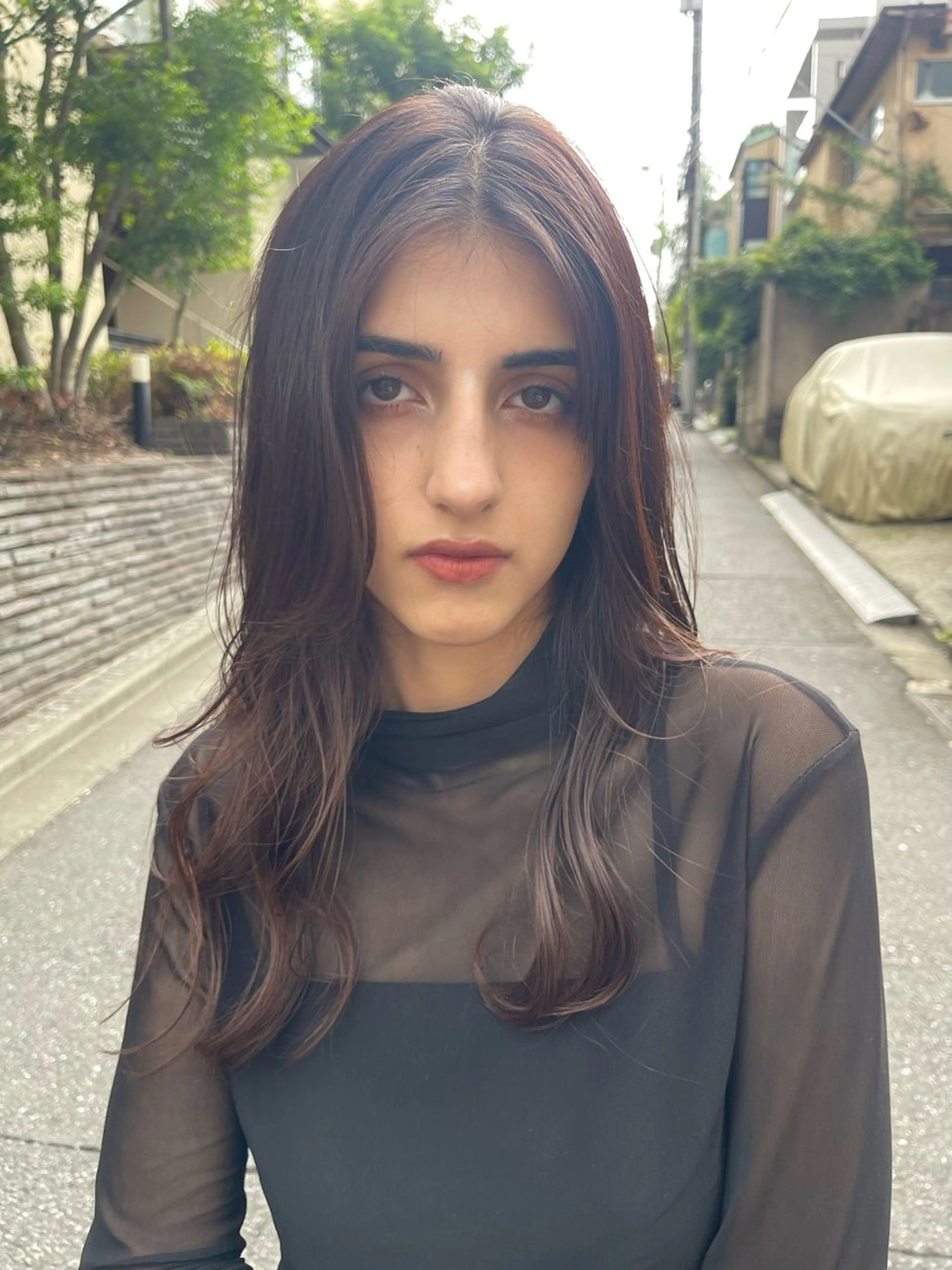 ロング Elme所属・イージードリル募集 🔥平口はのんのヘアスタイル