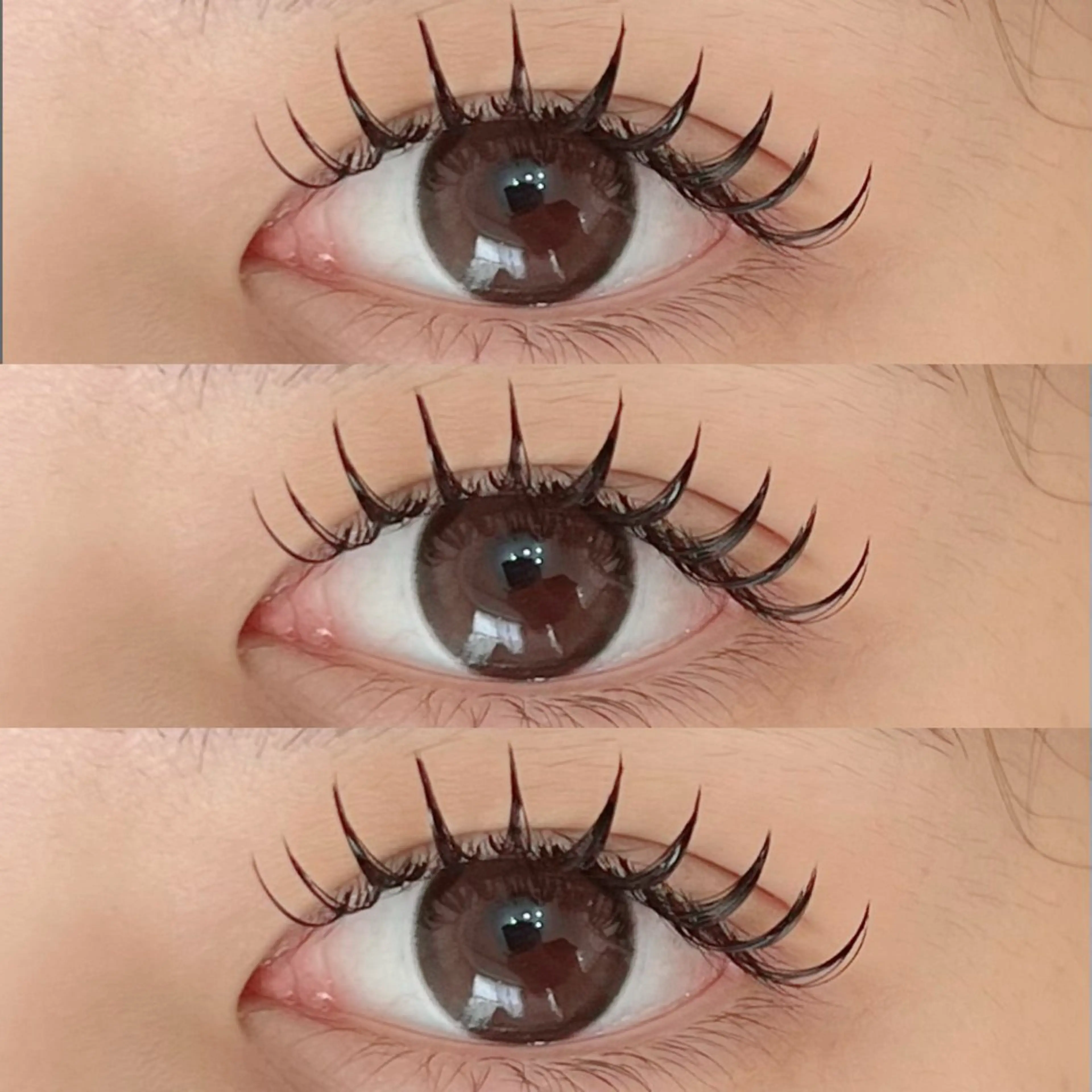 マツエク・マツパ マツエク 【那覇/束感まつ毛】 ｷｬﾒﾙのマツエク・マツパデザイン