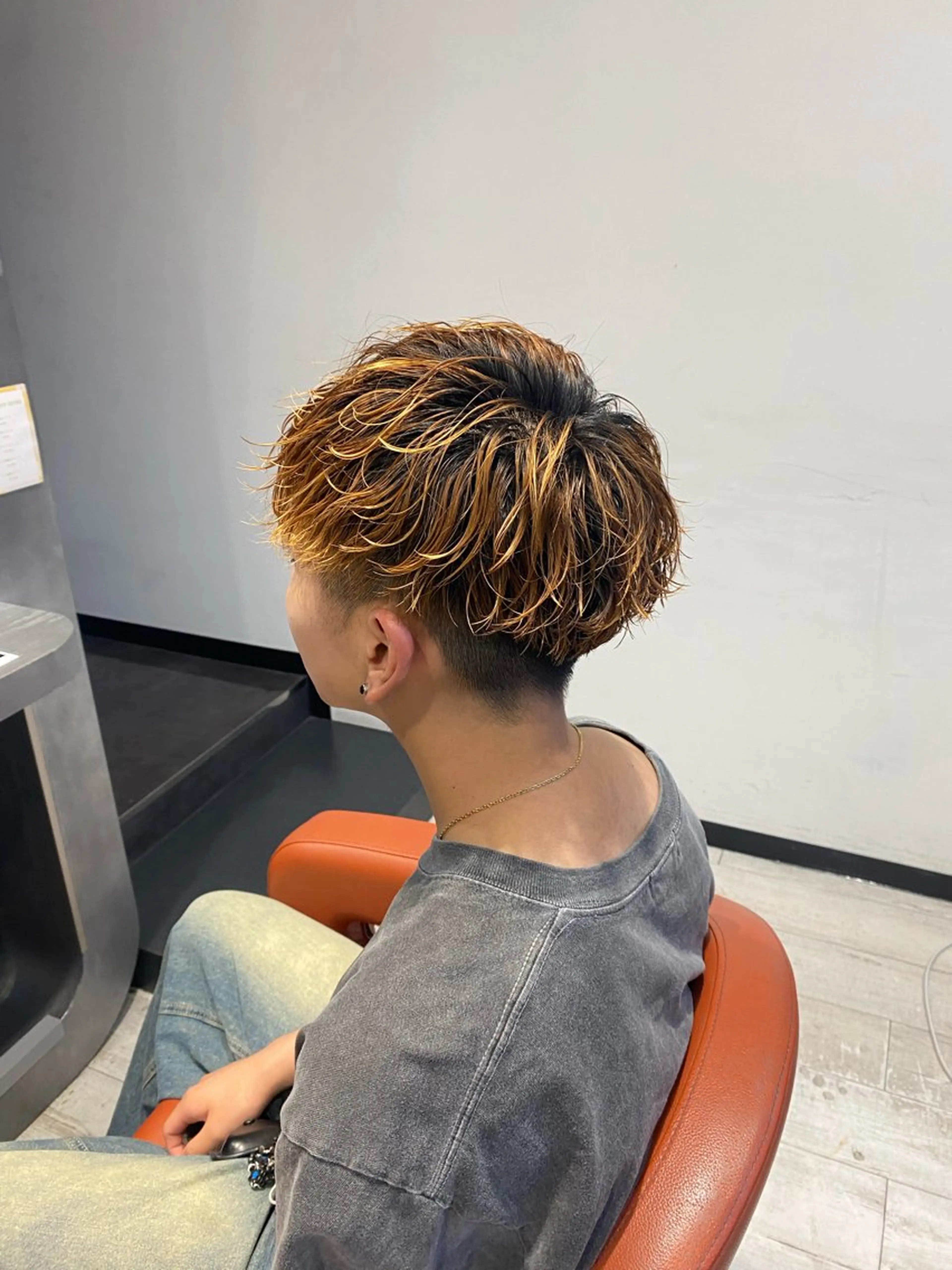 パーマ メンズ メンズブリーチ メンズパーマ カット パーマ STYLE エキシティ店所属・【似合わせパーマ】 STYLE 杉原　魁のヘアスタイル