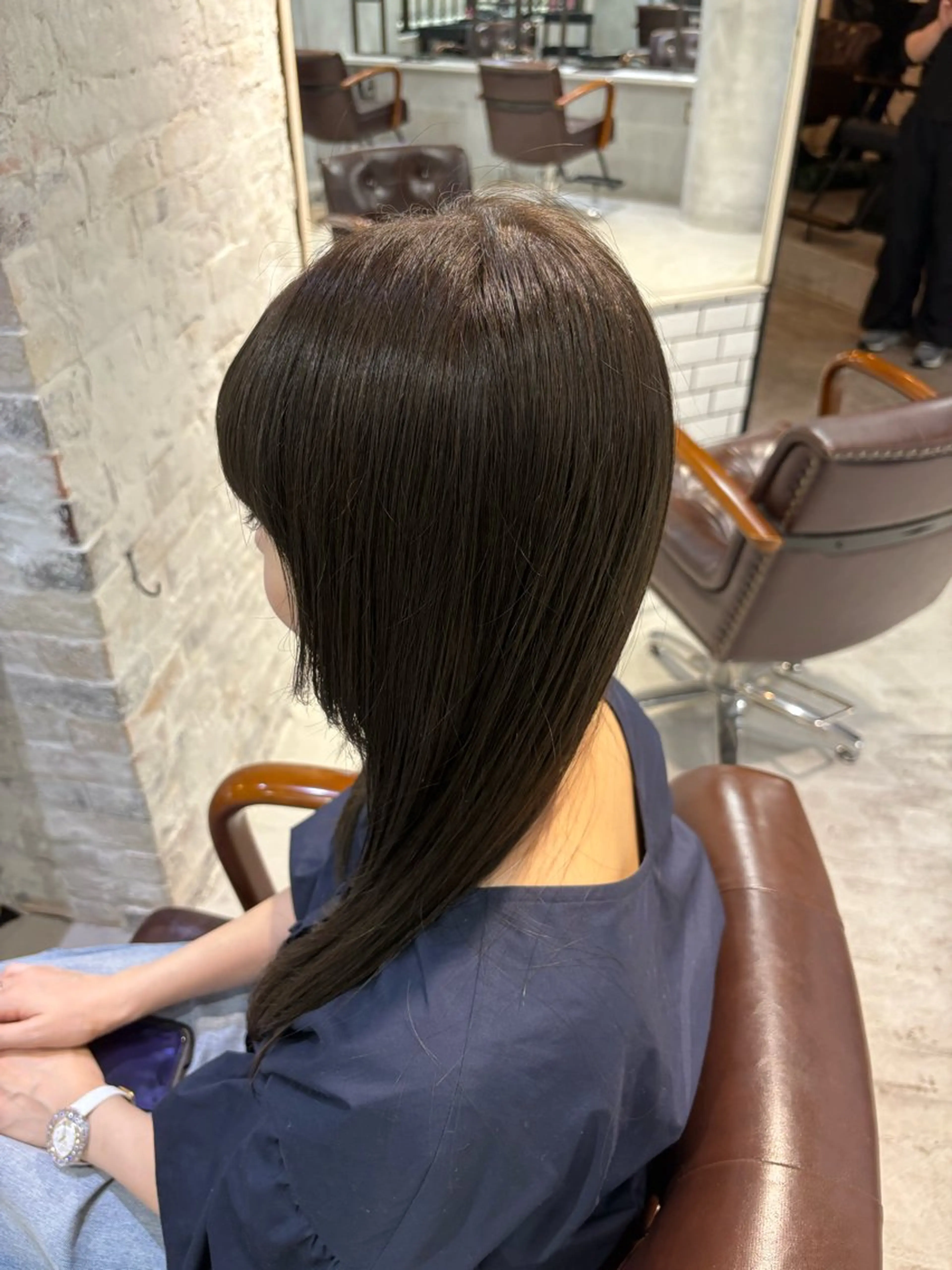 ロング ヘアカラー トリートメント 美容室LIBERTEリベルテ 銀座所属・鈴木 和佳のヘアスタイル