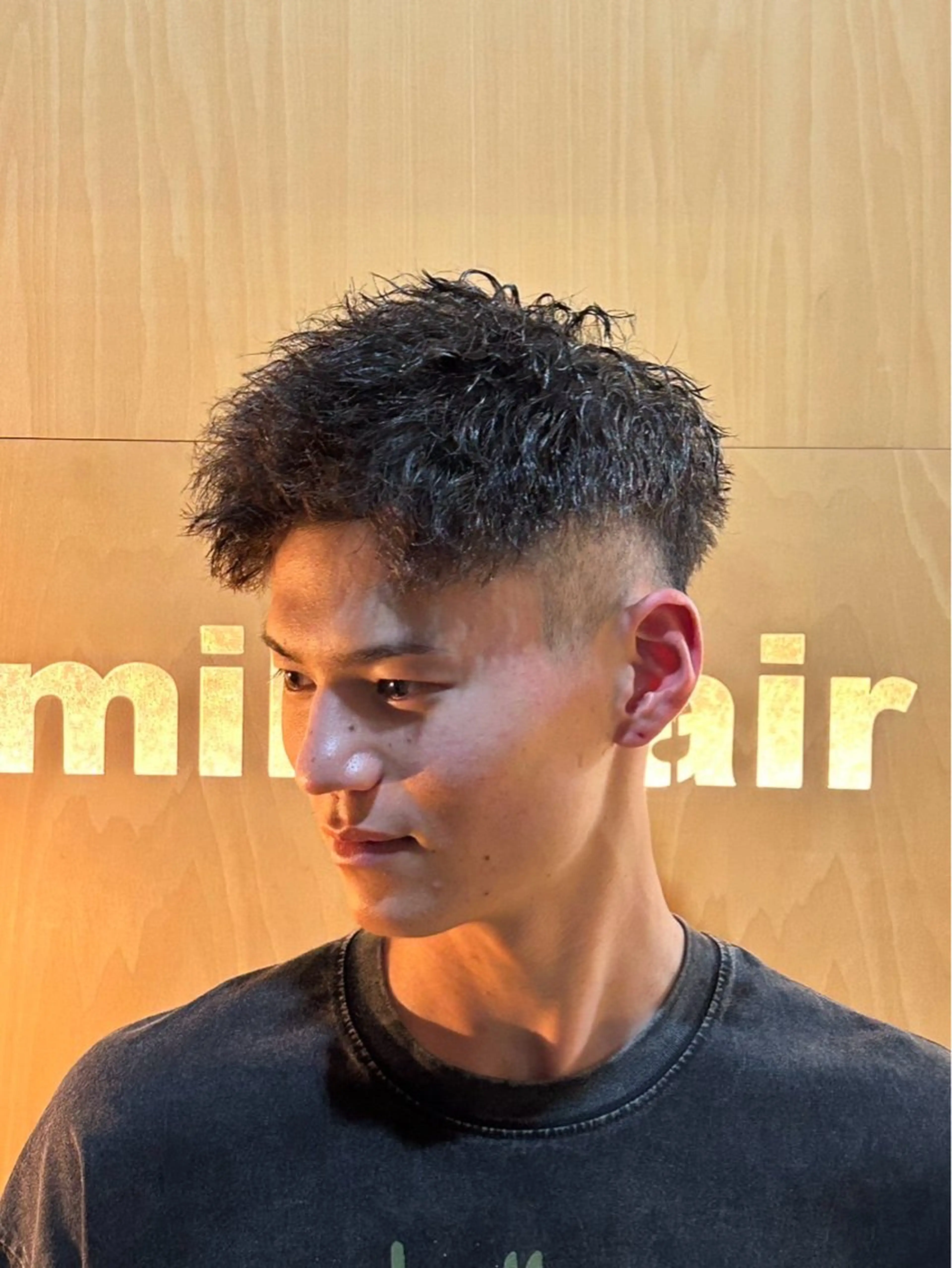 ショート メンズ 宮城 亜希子のヘアスタイル