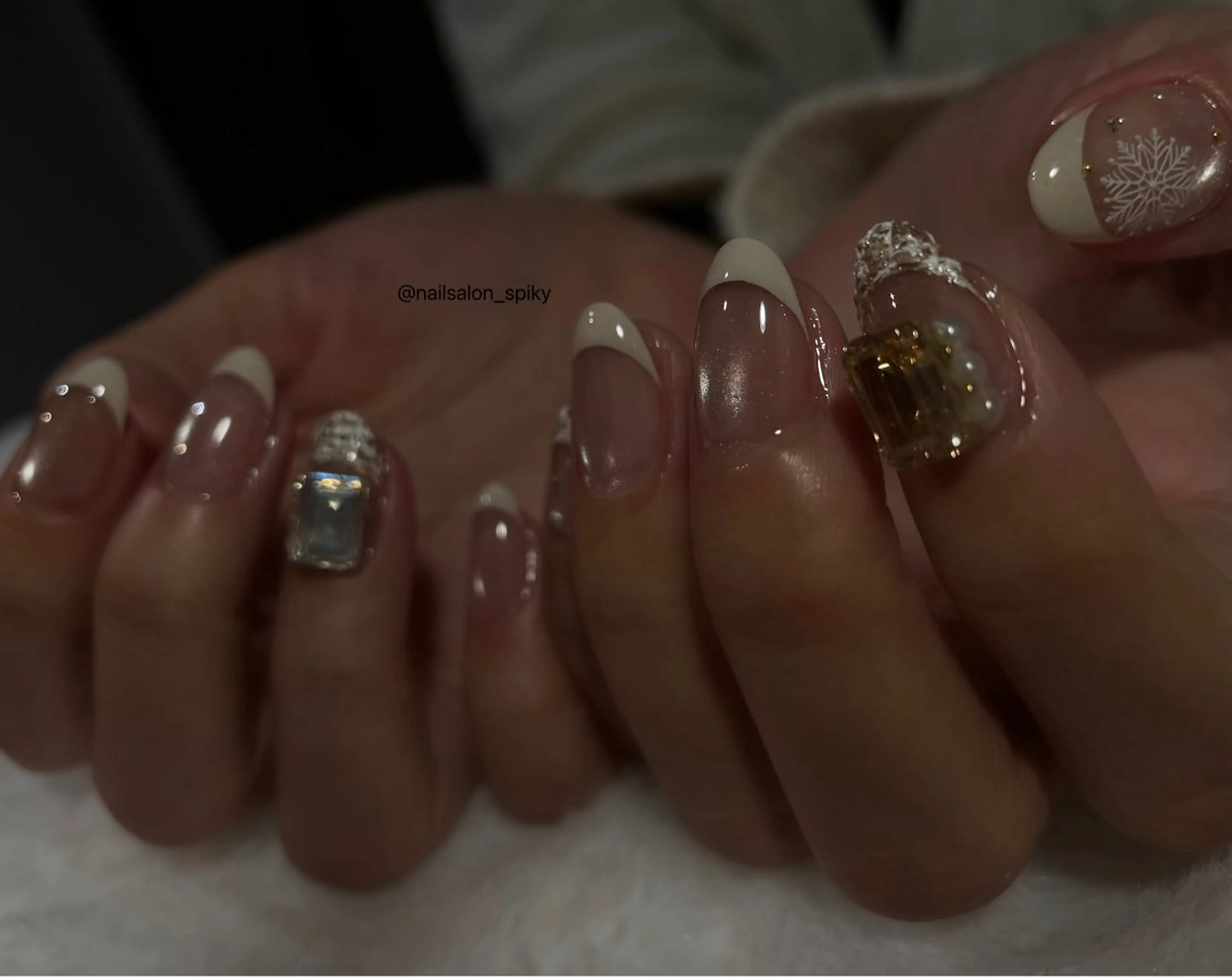 ネイル Spiky とうげ ふうかのネイルデザイン