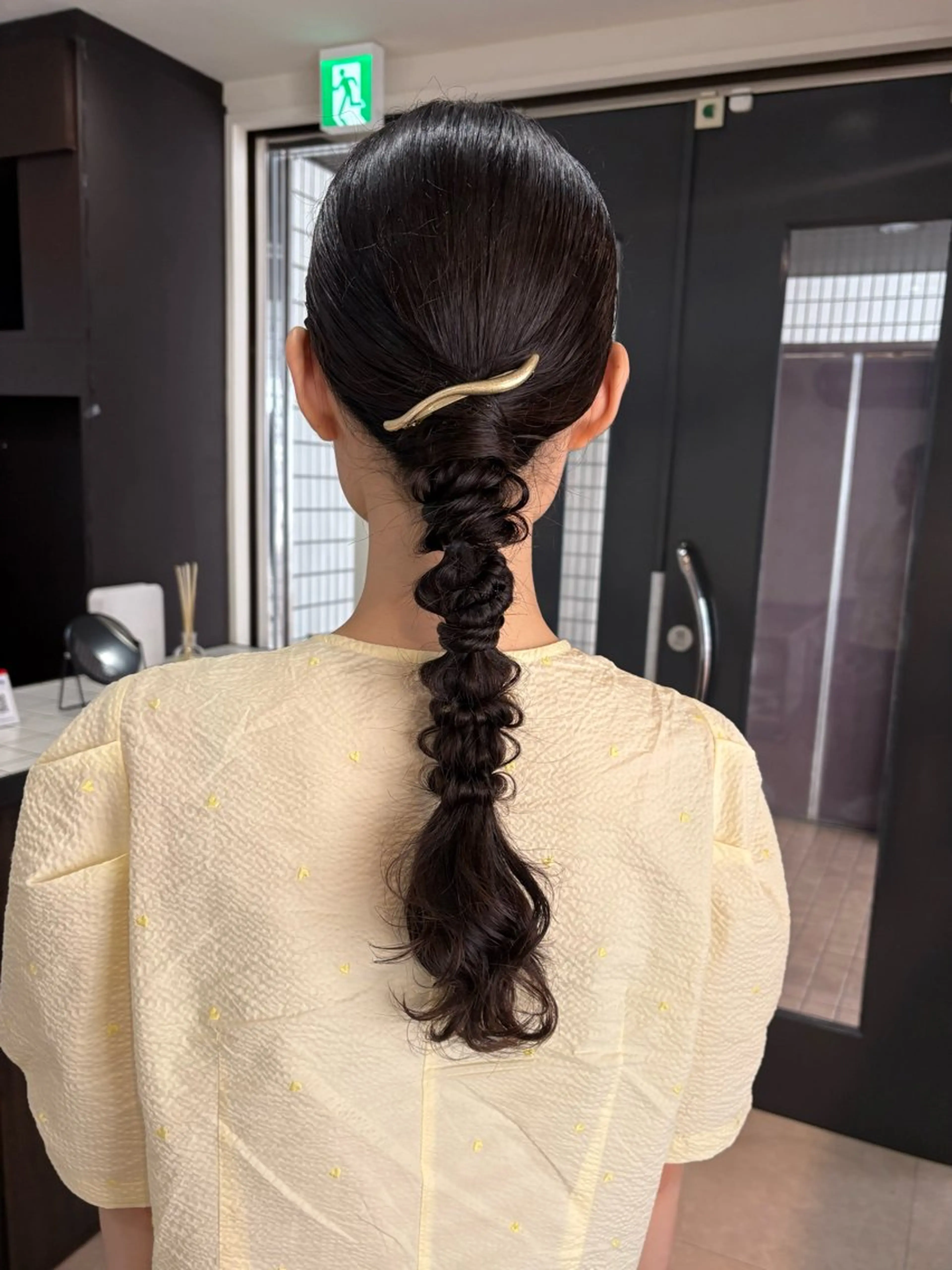 セミロング ヘアアレンジ ヘアセット SHICUNE /ミホのヘアスタイル