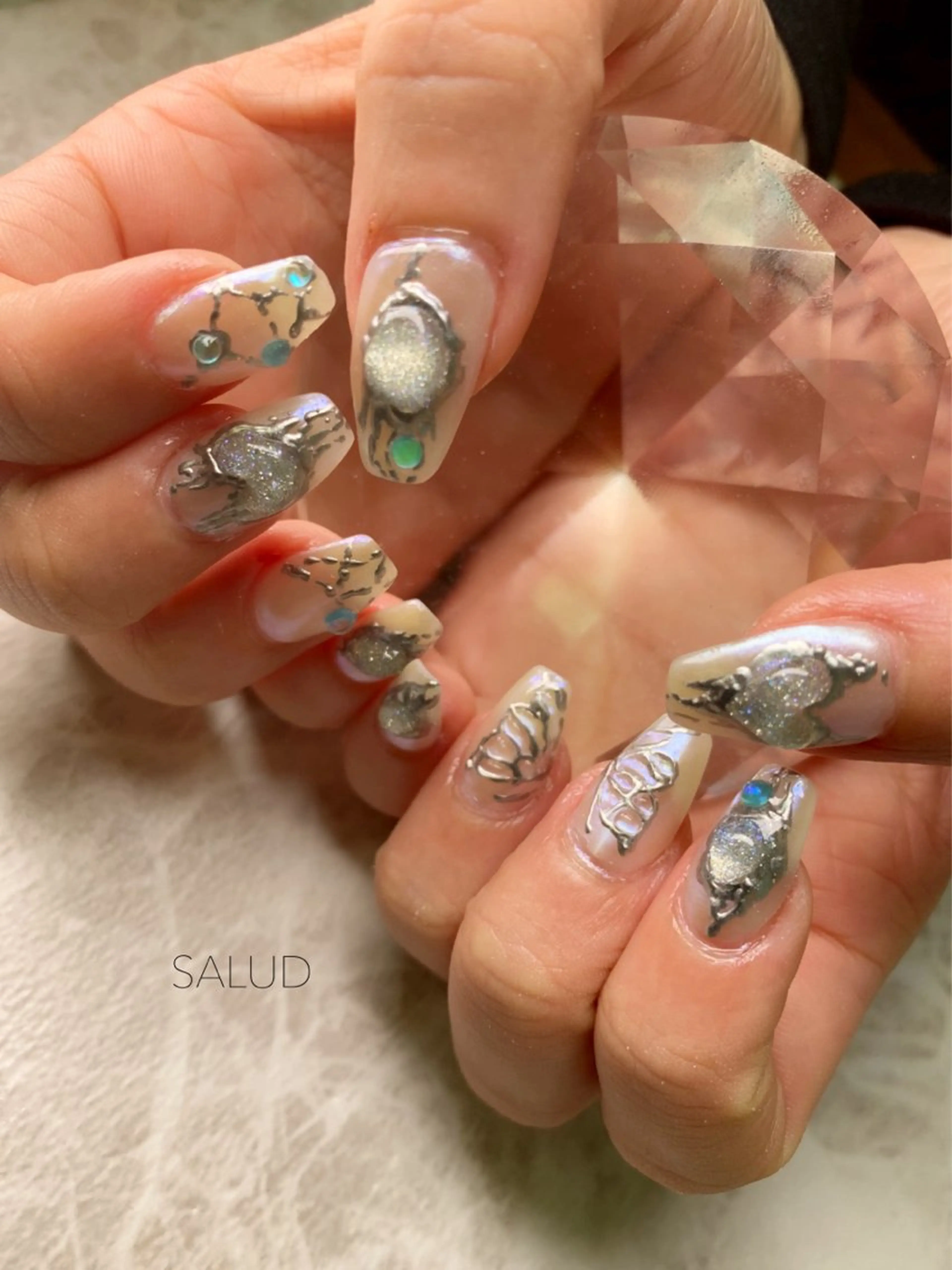 ネイル ハンドネイル Nail Salon SALUDのネイルデザイン