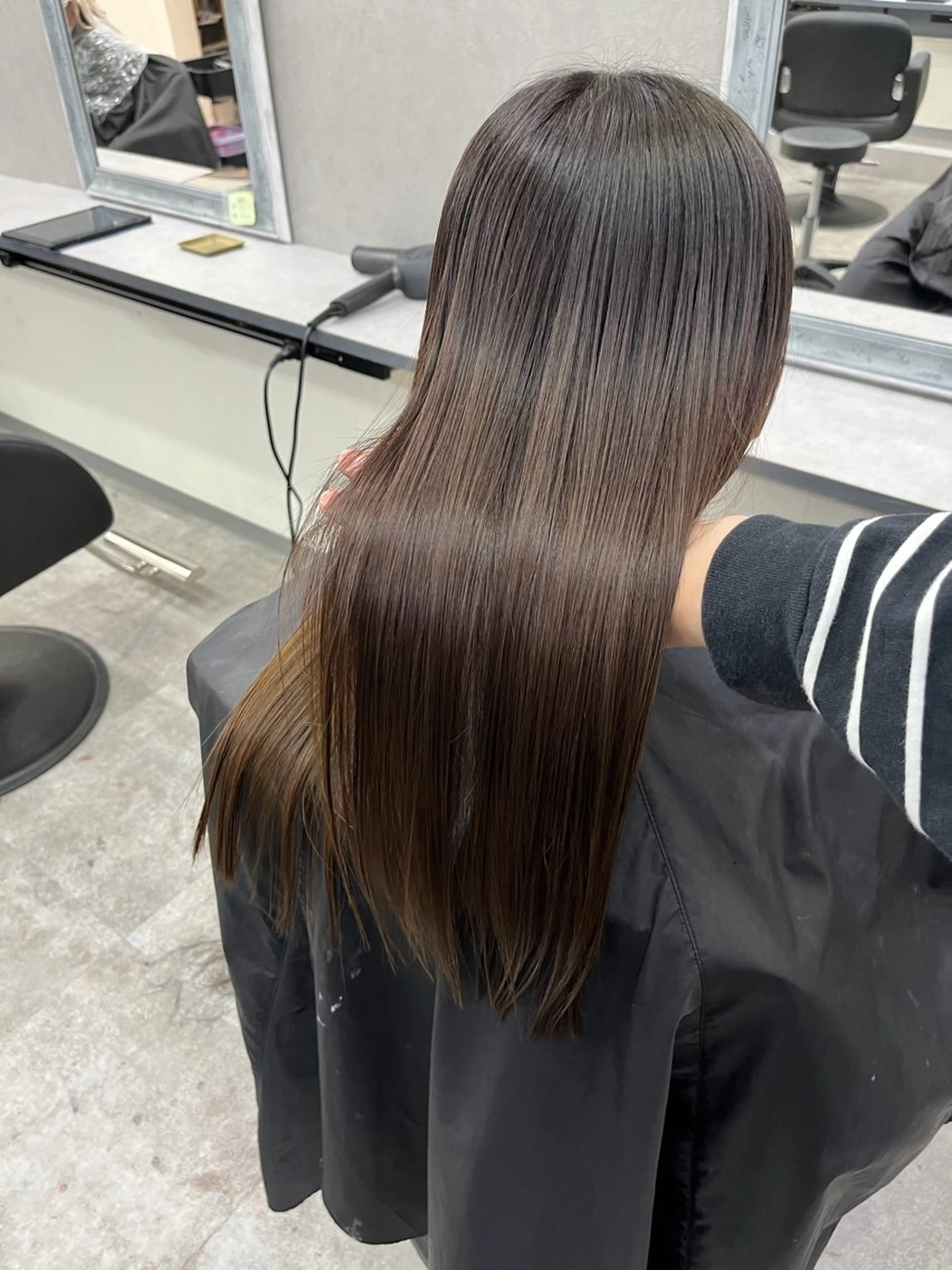 パーマ 縮毛矯正 縮毛矯正 トリートメント 柔らかいヘアカラー 大成のヘアスタイル